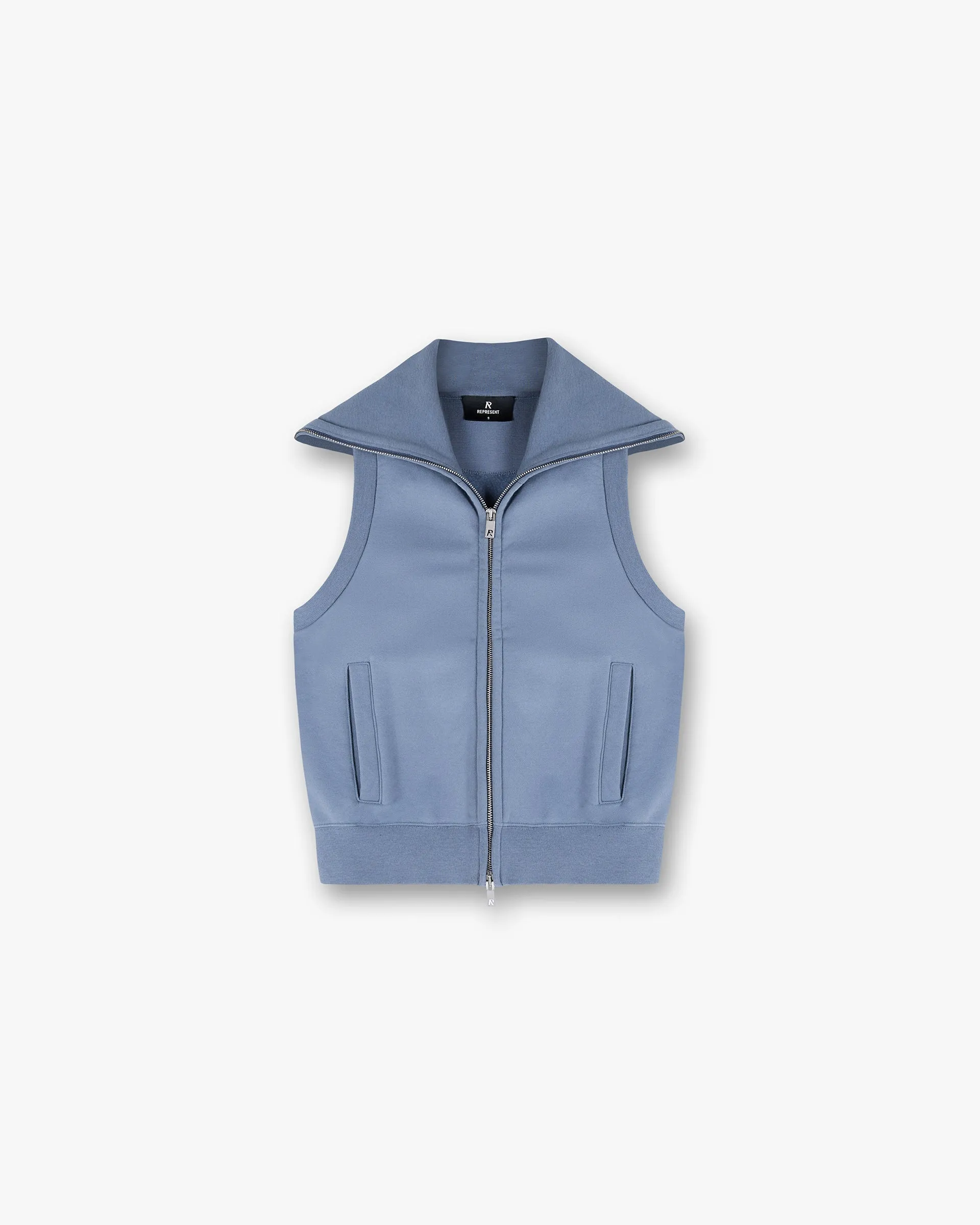 Owners Club Gilet - Steel Blue sold by Represent