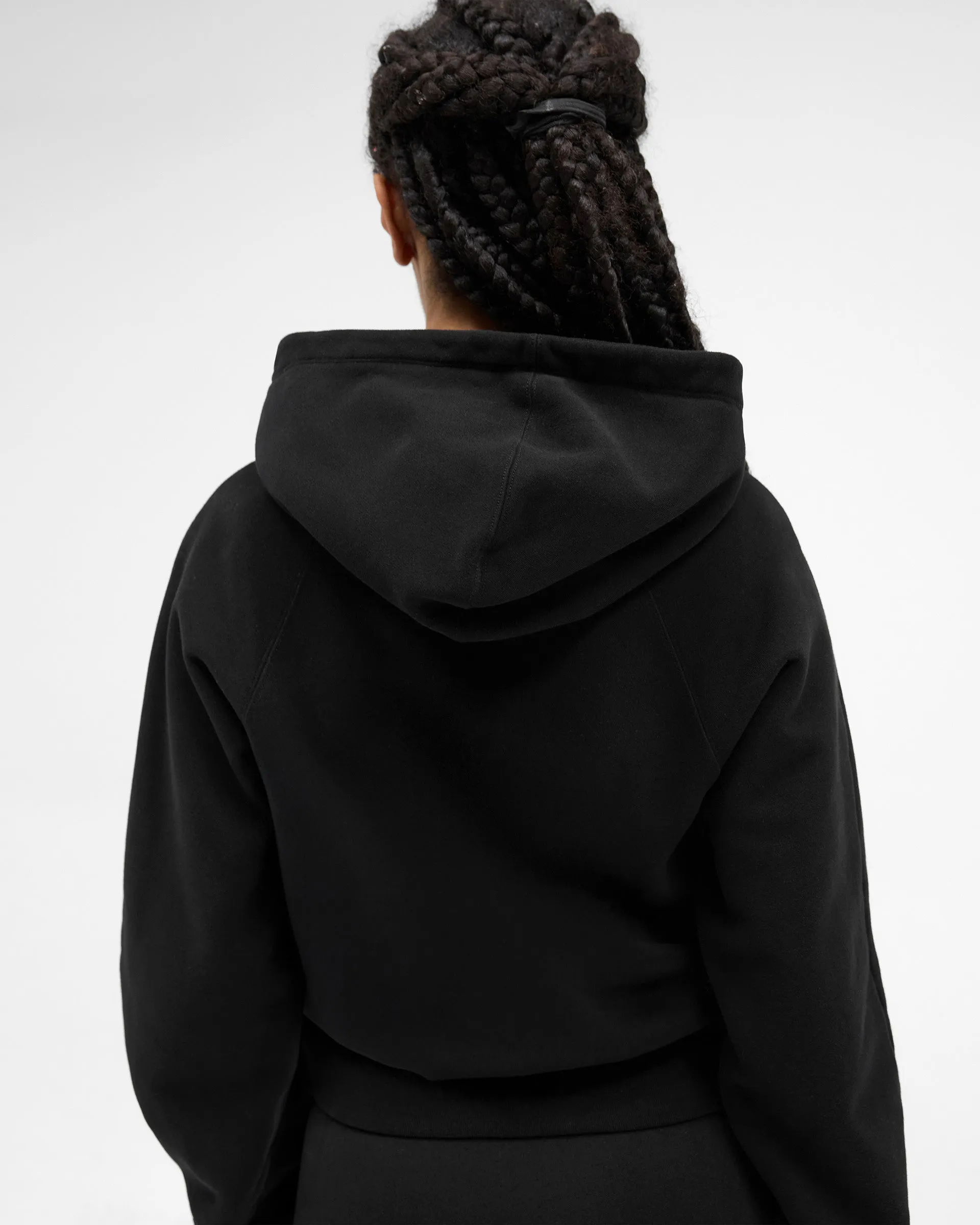 Owners Club Slim Zip Hoodie - Jet Black sold by Represent product image thumbnail 5