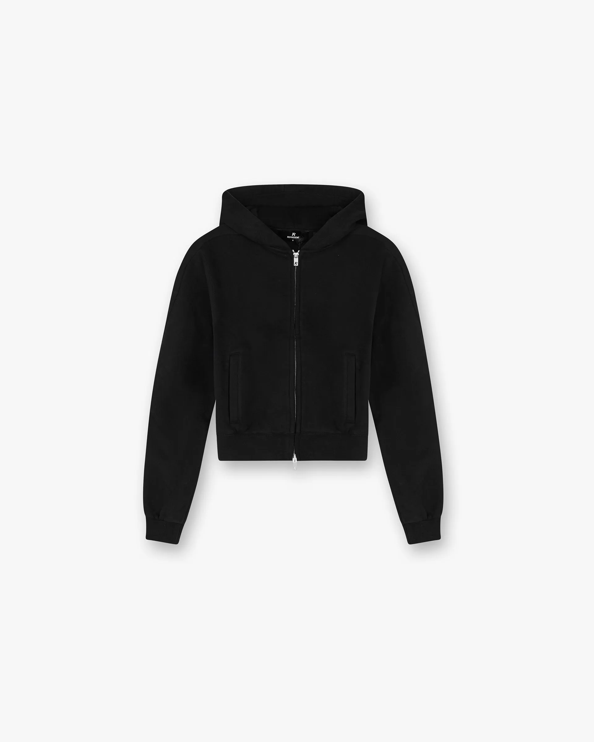Owners Club Slim Zip Hoodie - Jet Black sold by Represent