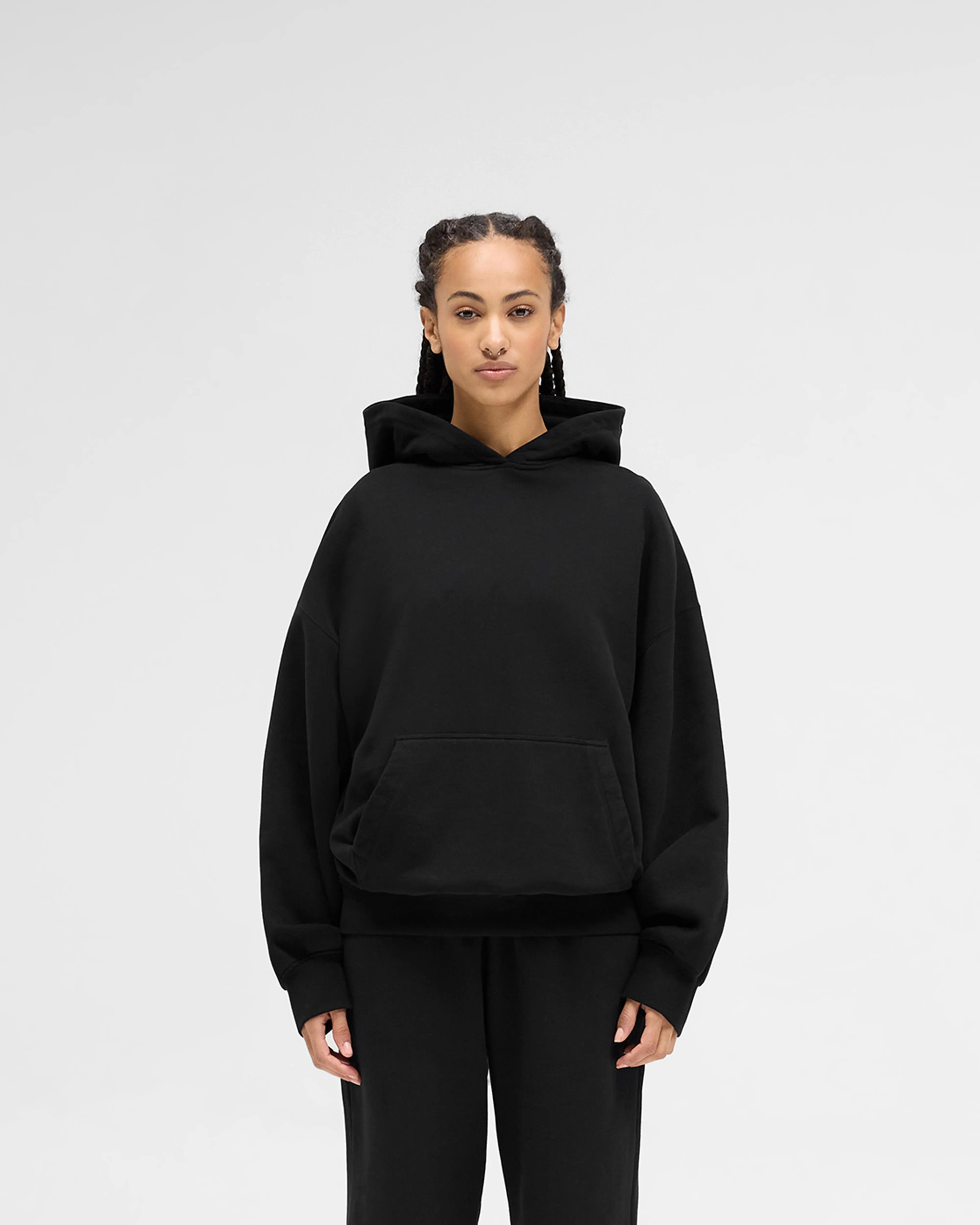 Owners Club Boyfriend Hoodie - Jet Black sold by Represent product image thumbnail 3