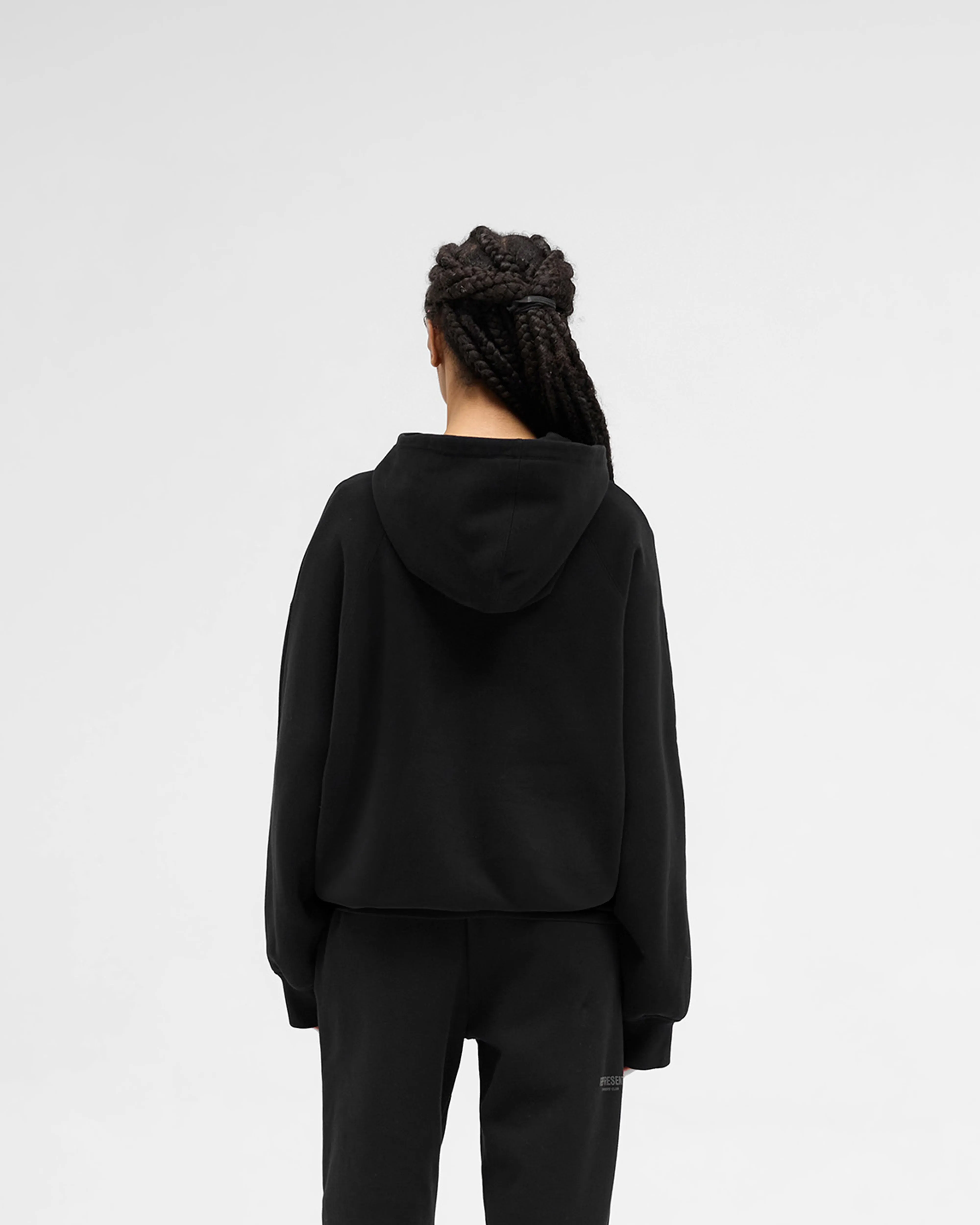 Owners Club Boyfriend Hoodie - Jet Black sold by Represent product image thumbnail 4