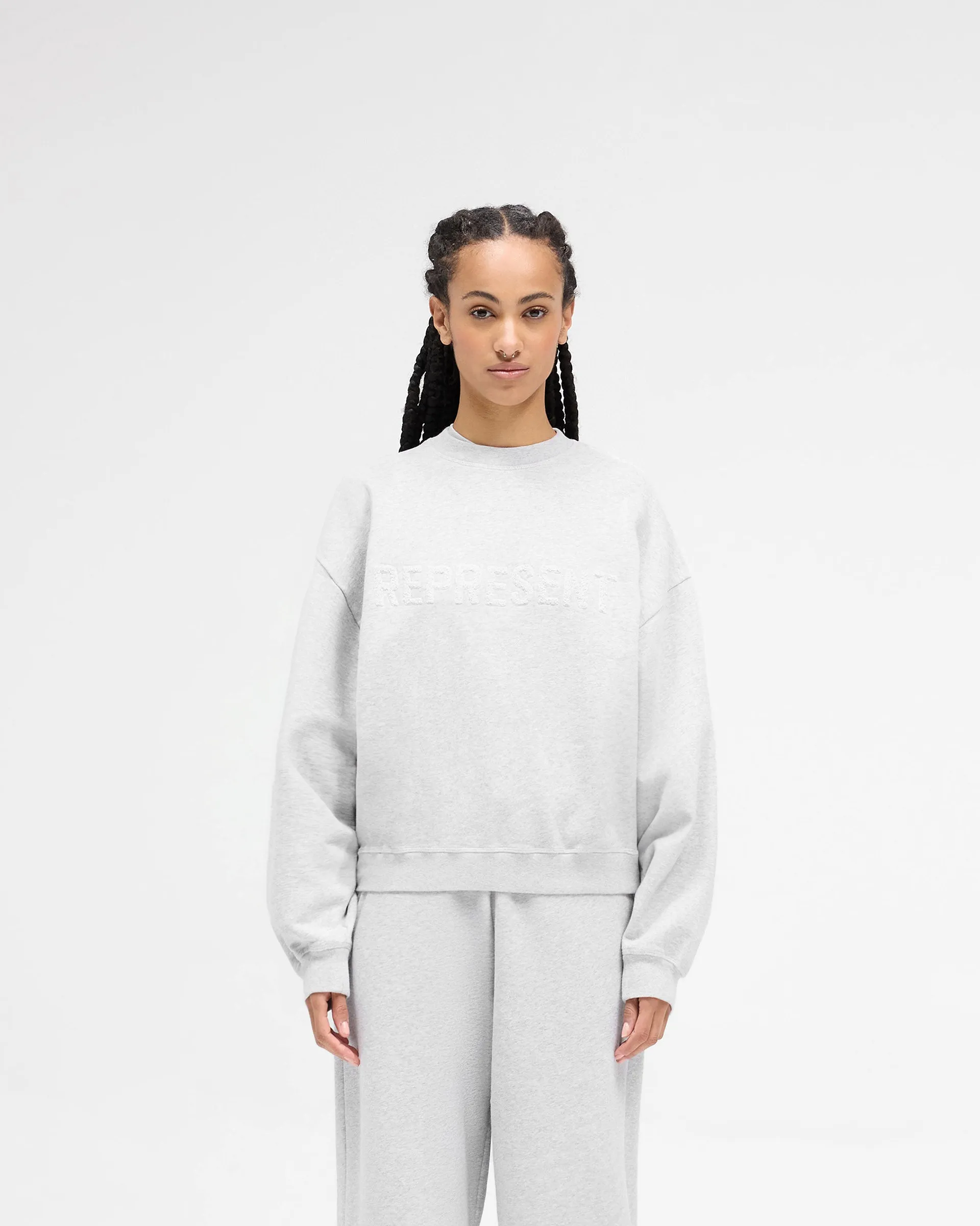Owners Club Sweater - Grey Marl sold by Represent product image thumbnail 3