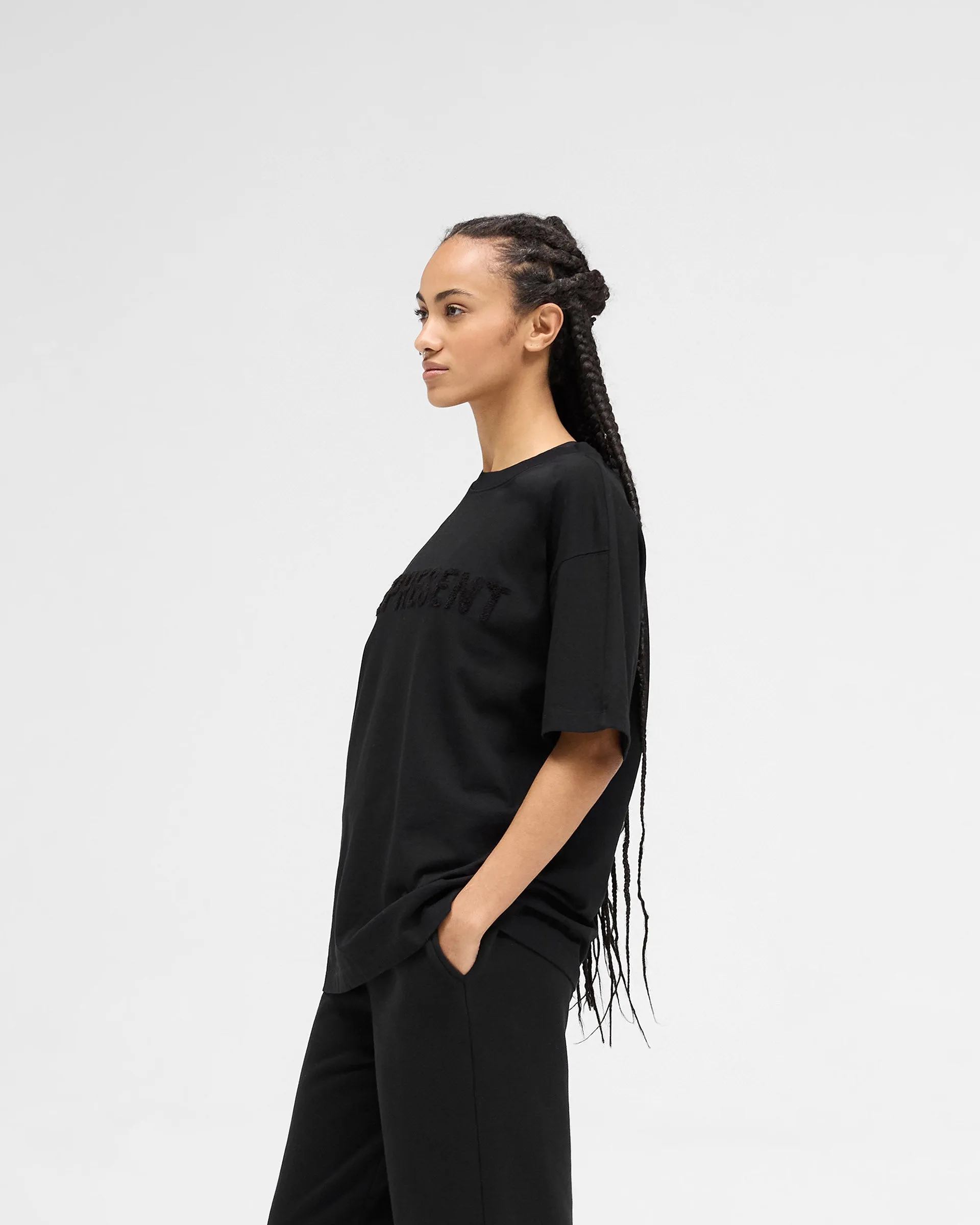 Owners Club Boyfriend T-Shirt - Jet Black sold by Represent product image thumbnail 2