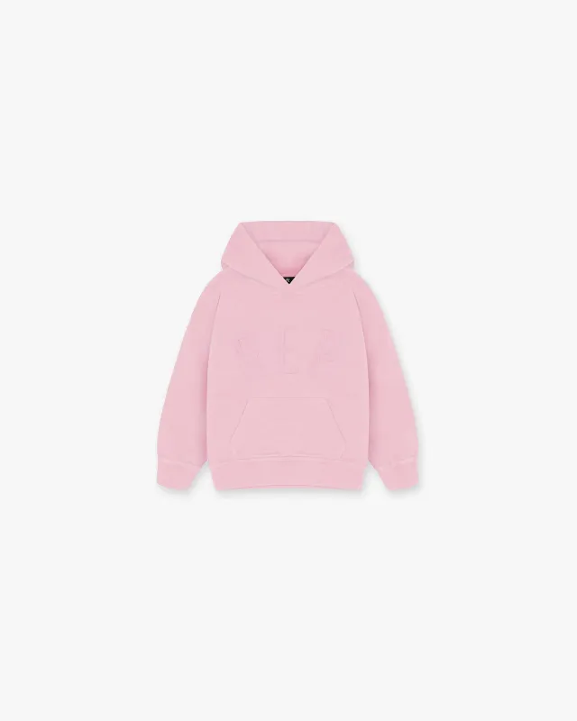 Mini Rep Applique Hoodie - Candy Pink sold by Represent