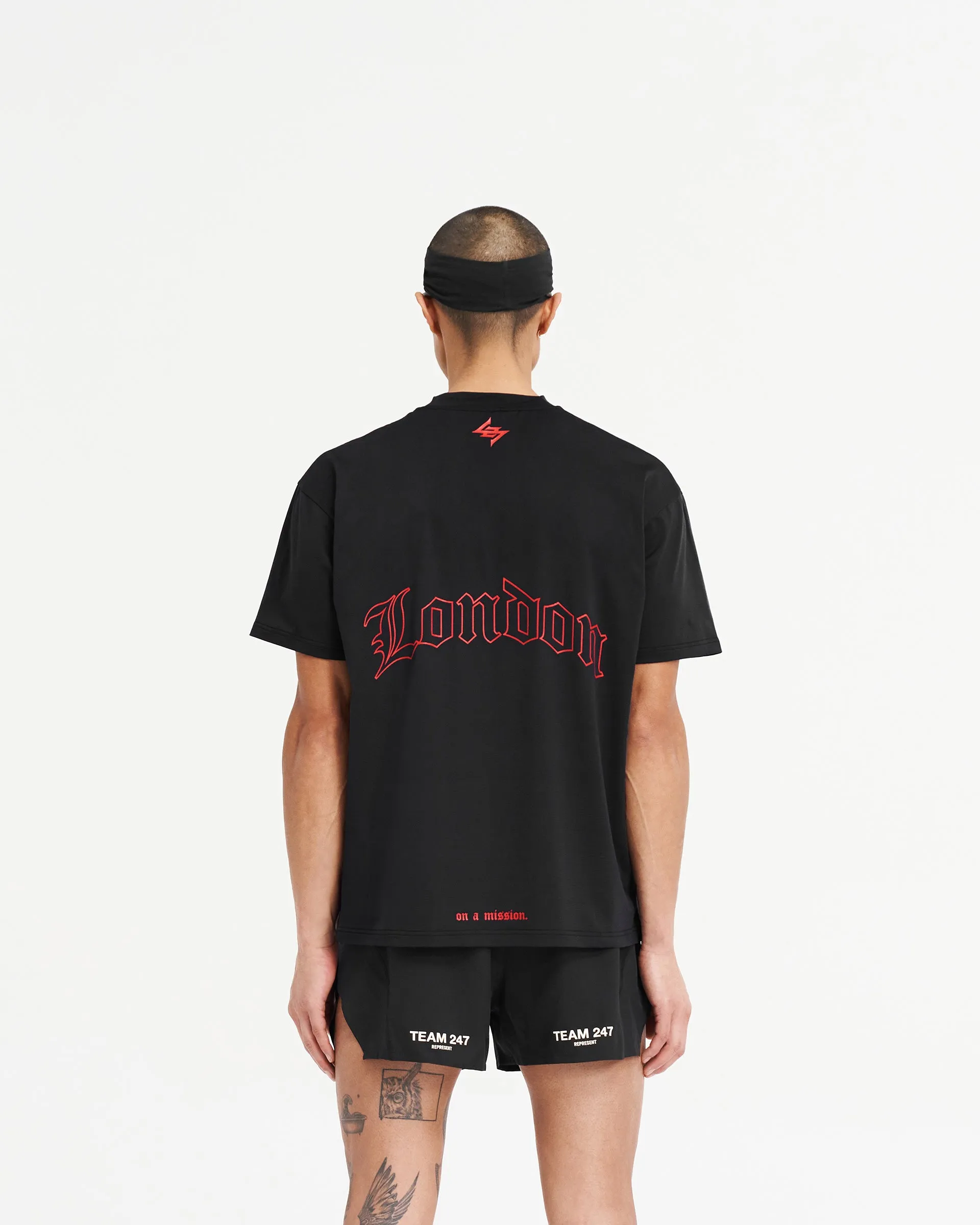 247 London Oversized T-Shirt - Black sold by Represent product image thumbnail 5