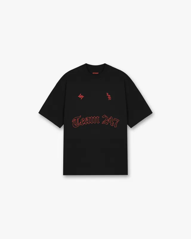 247 London Oversized T-Shirt - Black sold by Represent