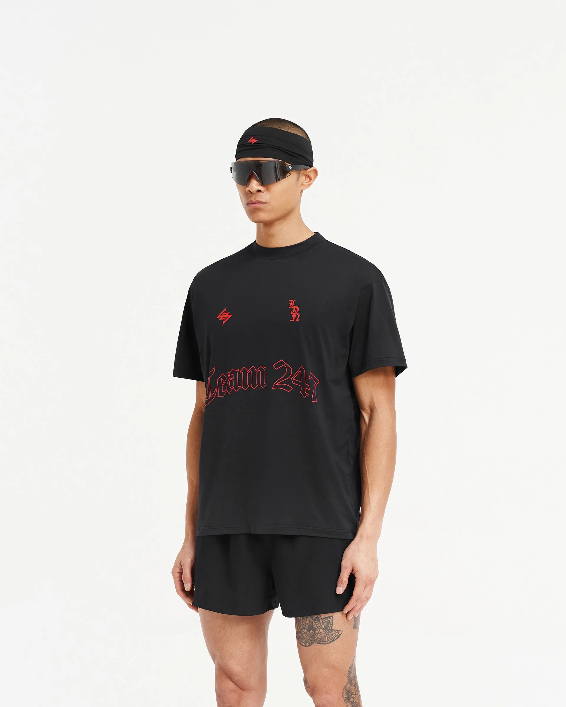 247 London Oversized T-Shirt - Black sold by Represent product image thumbnail 4