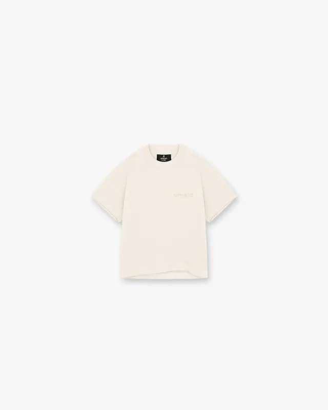 Represent Mini Owners Club T-Shirt - Buttercream sold by Represent