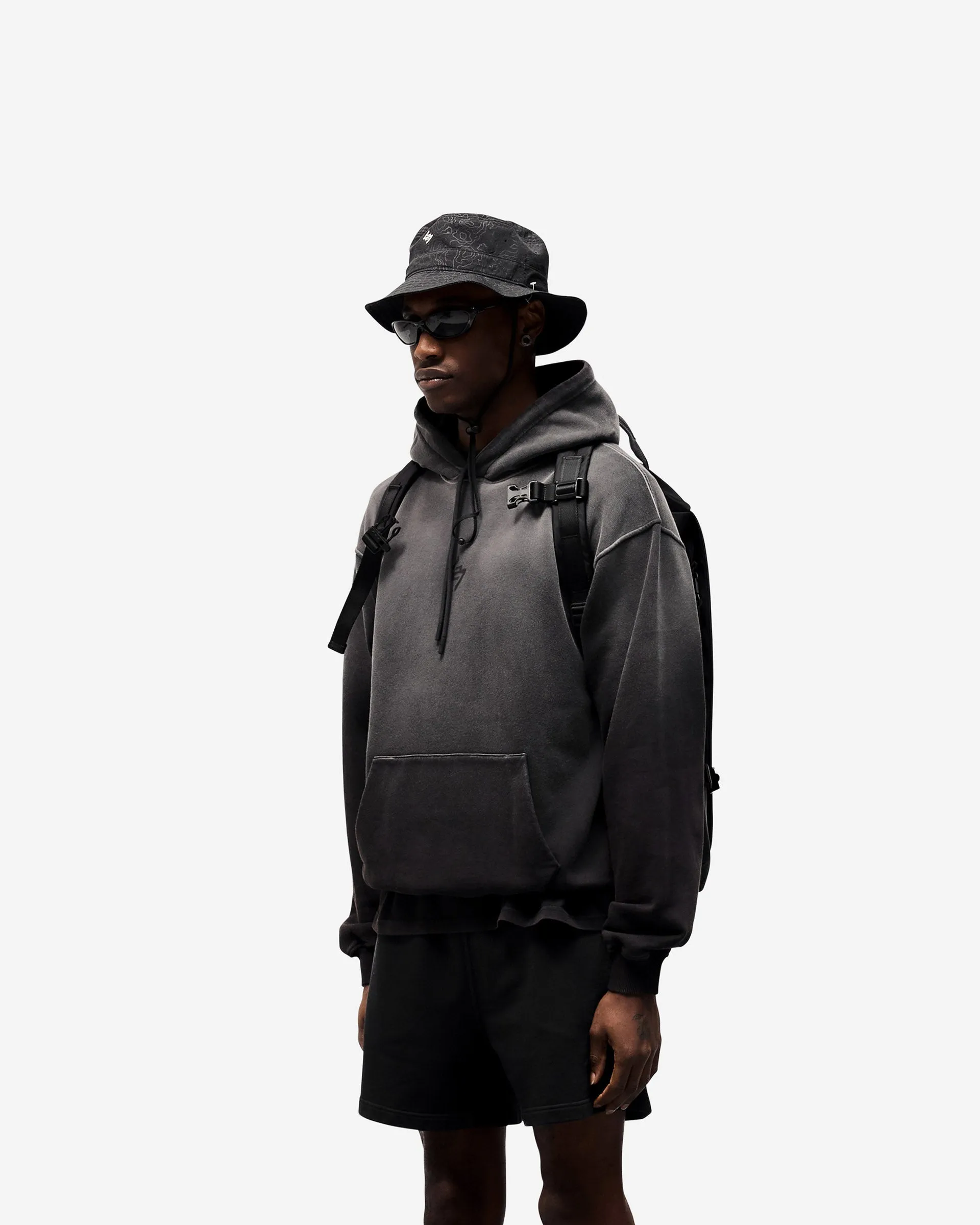 247 Motion Oversized Hoodie - Black sold by Represent product image thumbnail 4