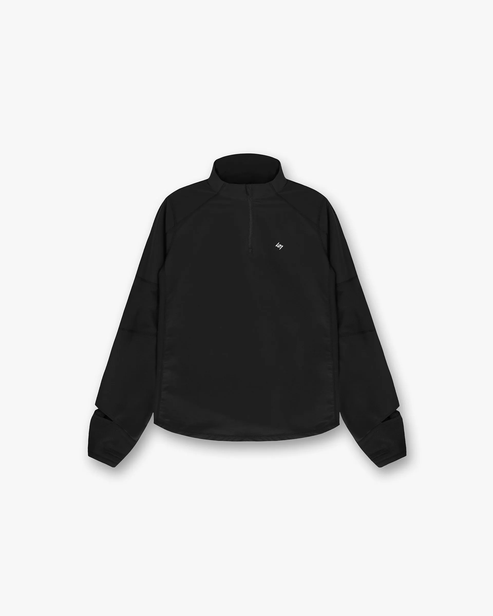247 Run Quarter Zip - Jet Black sold by Represent
