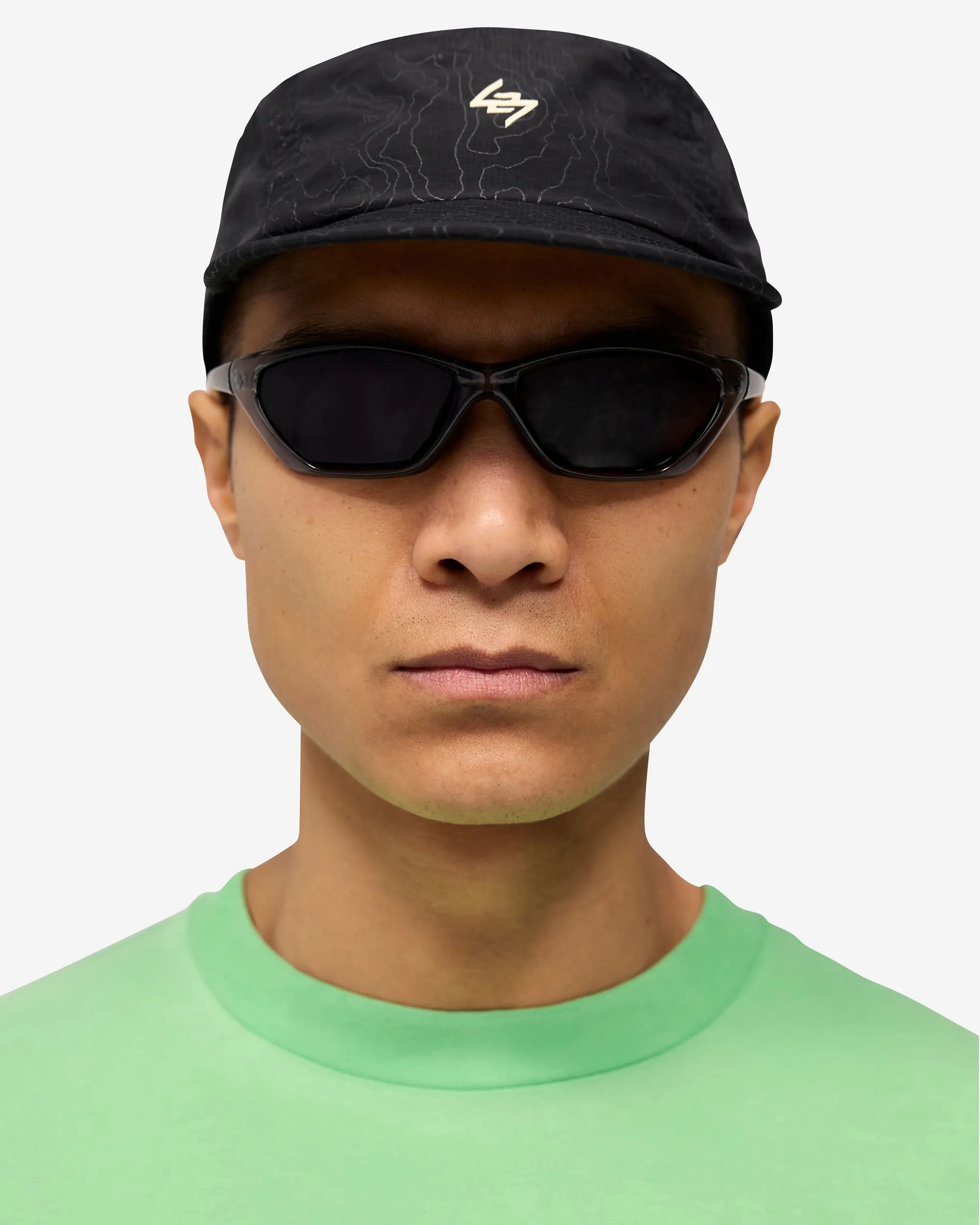 247 Contour Run Cap - Black sold by Represent product image thumbnail 4