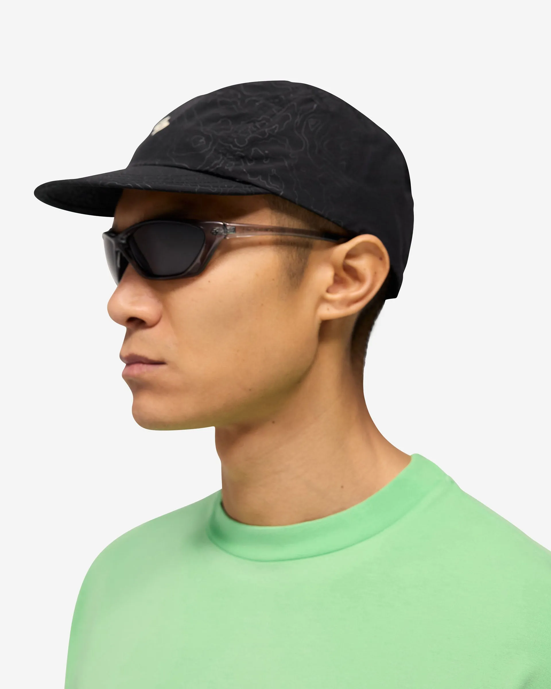 247 Contour Run Cap - Black sold by Represent product image thumbnail 5