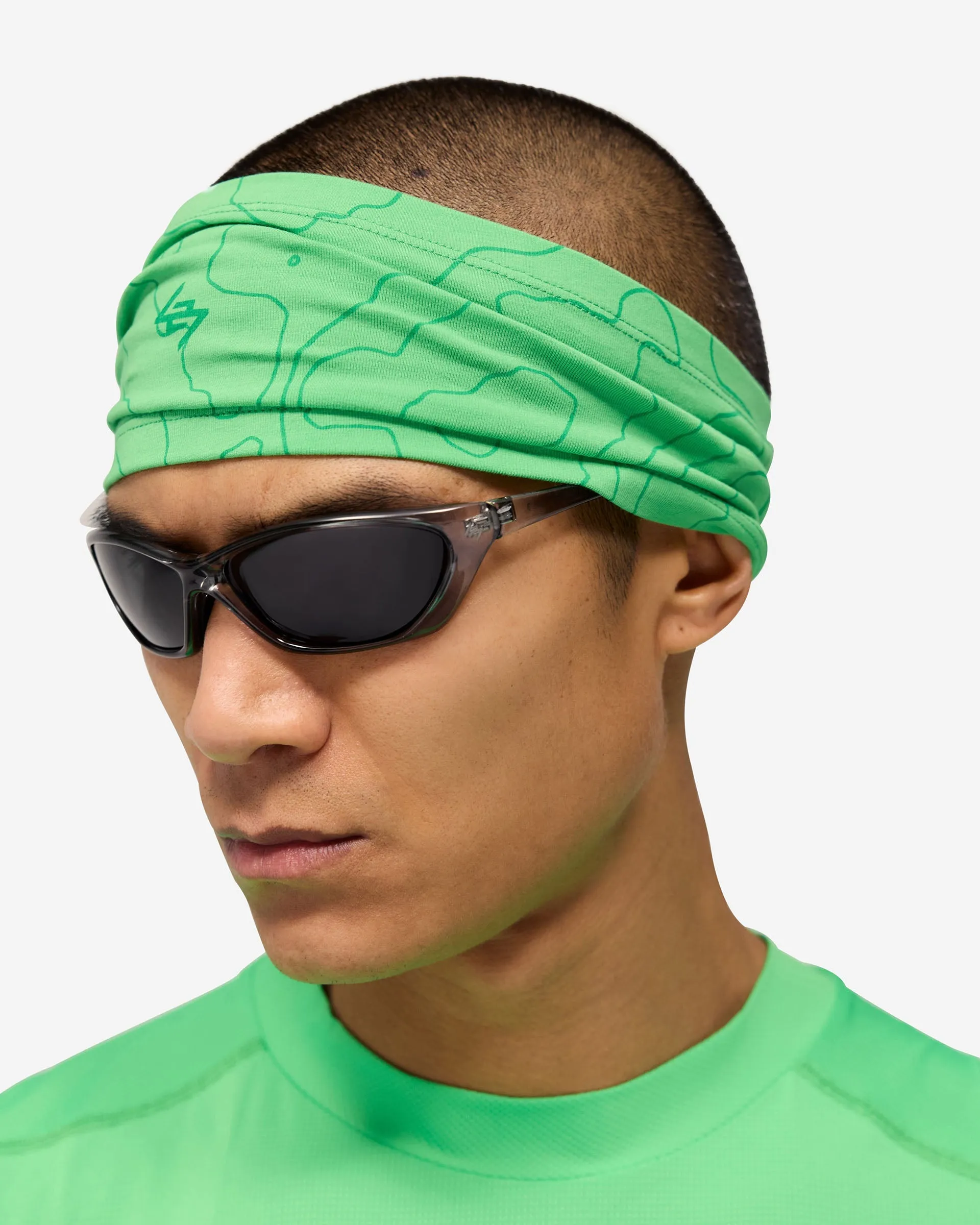 247 Contour Headband - Speed Green sold by Represent product image thumbnail 3