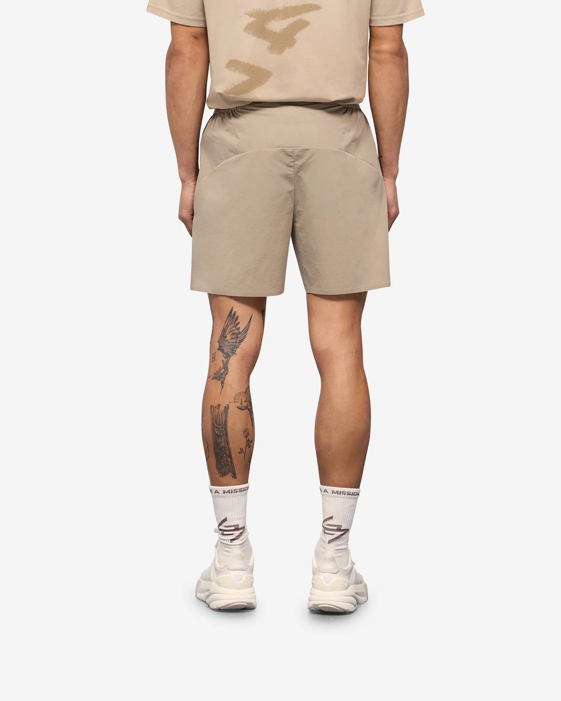 247 Training Shorts - Pebble sold by Represent product image thumbnail 4