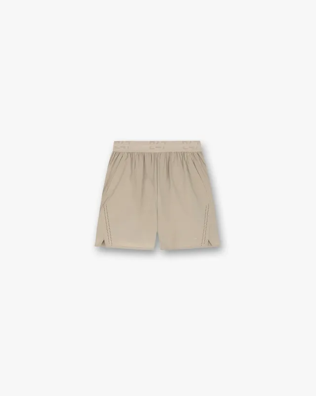 247 Training Shorts - Pebble sold by Represent