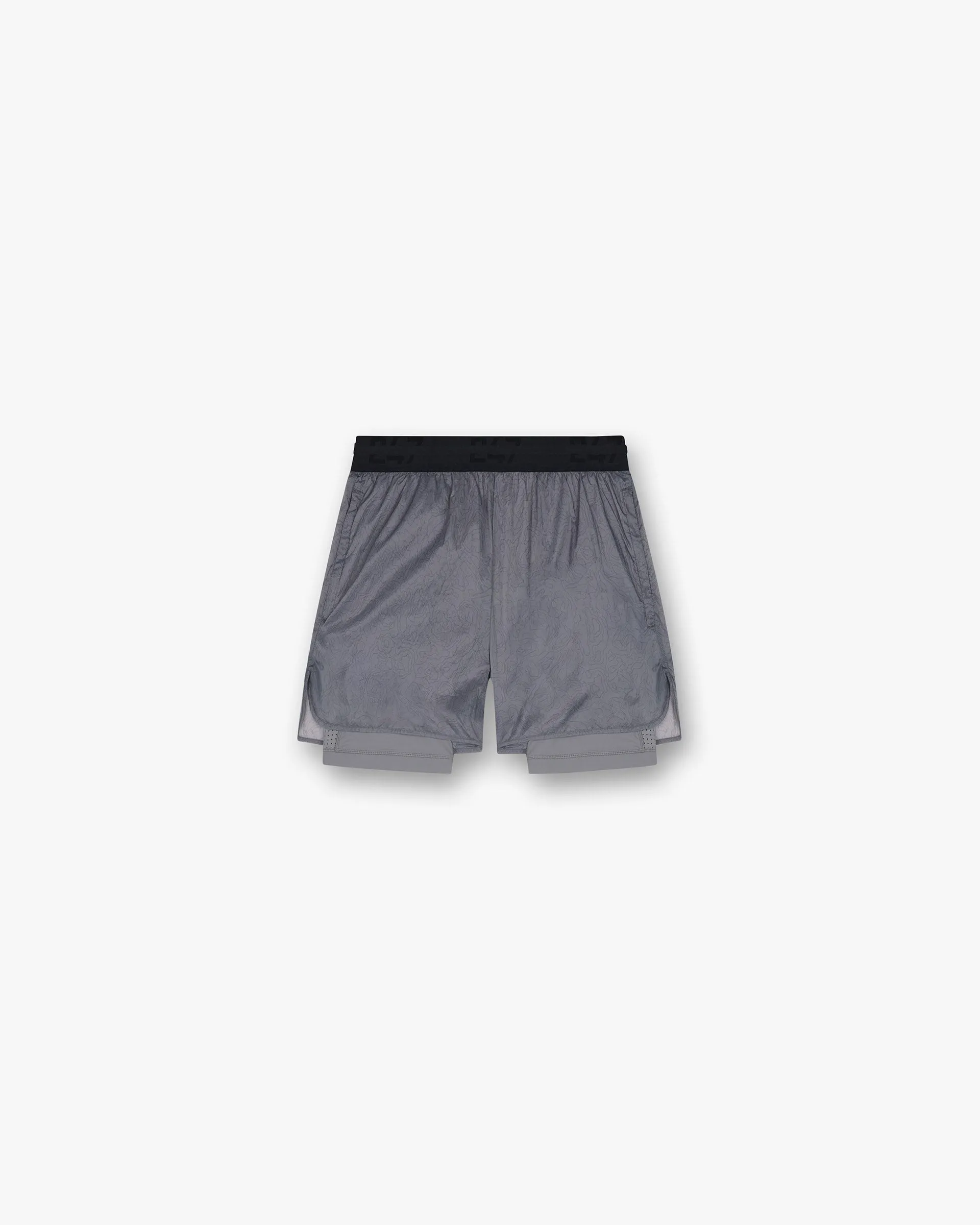 247 Contour 2-In-1 Run Shorts - Titanium sold by Represent