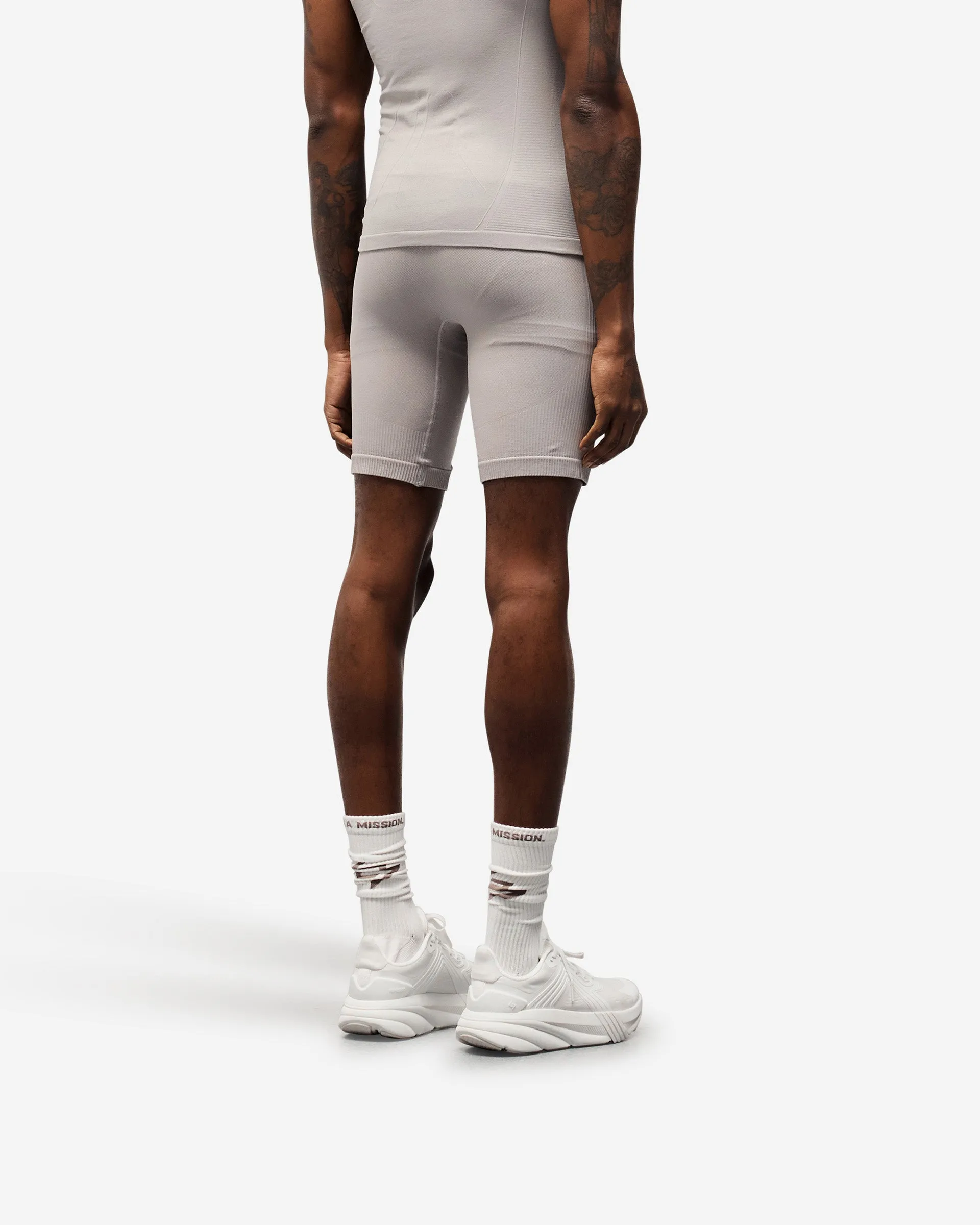 247 DNA Seamless Shorts - Titanium sold by Represent product image thumbnail 4