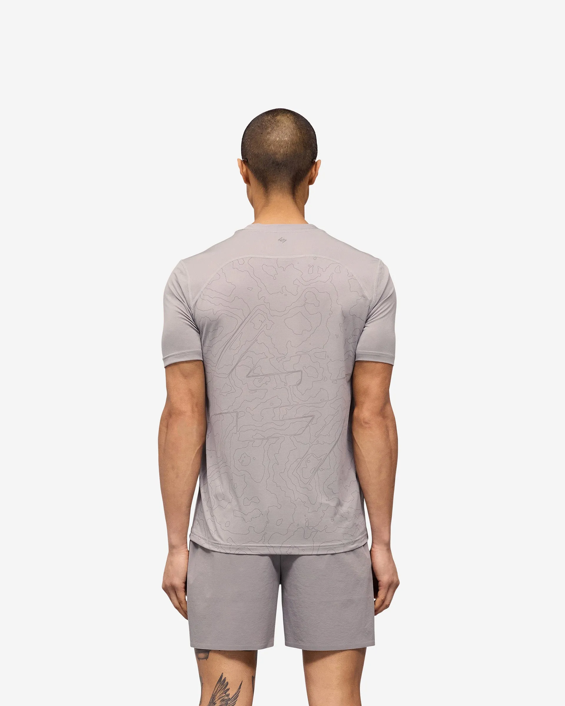 247 Contour Run T-Shirt - Titanium sold by Represent product image thumbnail 5