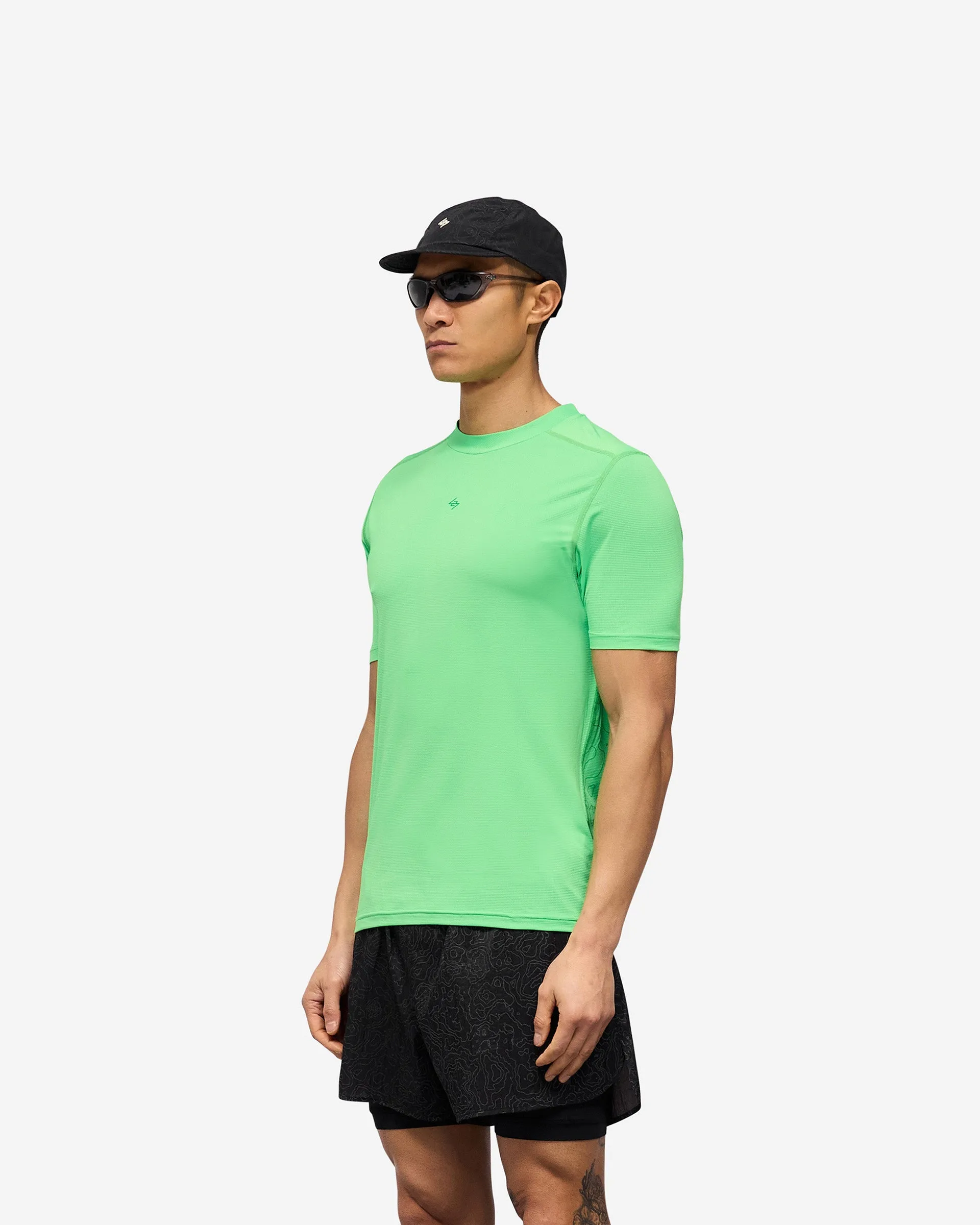247 Contour Run T-Shirt - Speed Green sold by Represent product image thumbnail 4