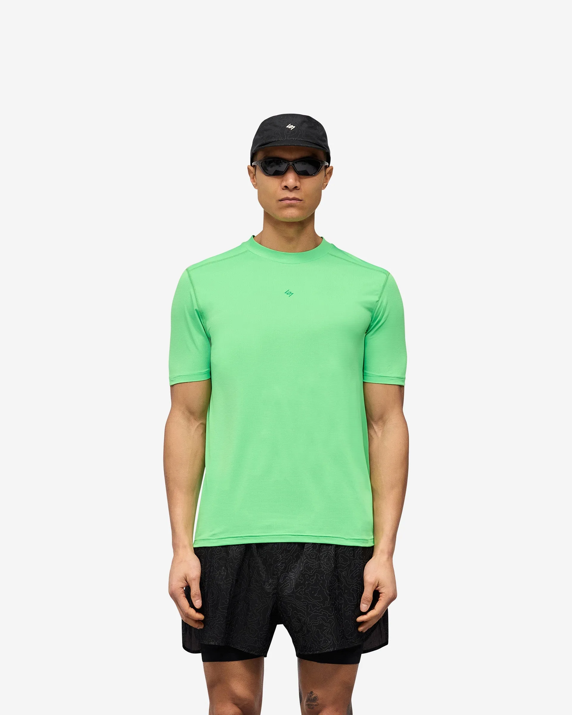 247 Contour Run T-Shirt - Speed Green sold by Represent product image thumbnail 3