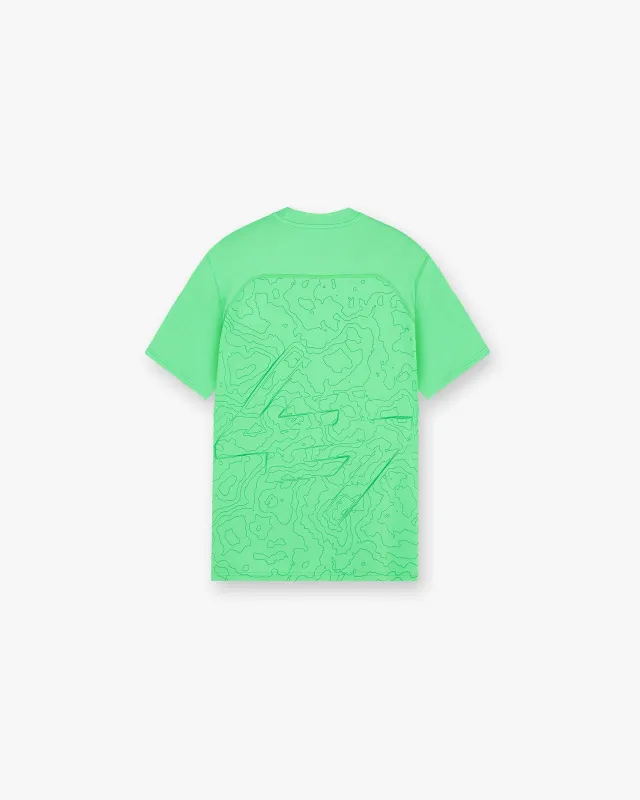 247 Contour Run T-Shirt - Speed Green sold by Represent
