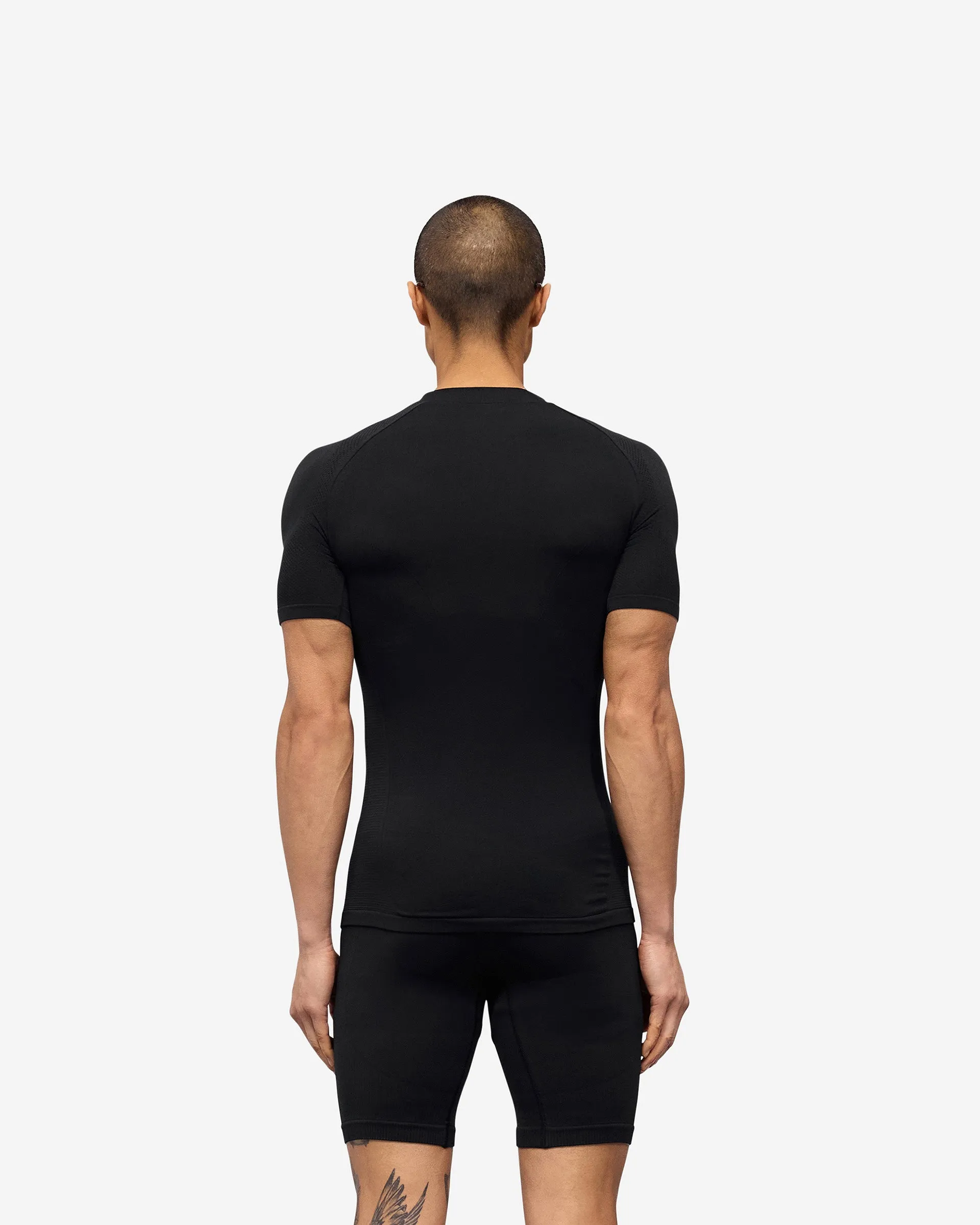 247 DNA Seamless T-Shirt - Black sold by Represent product image thumbnail 5