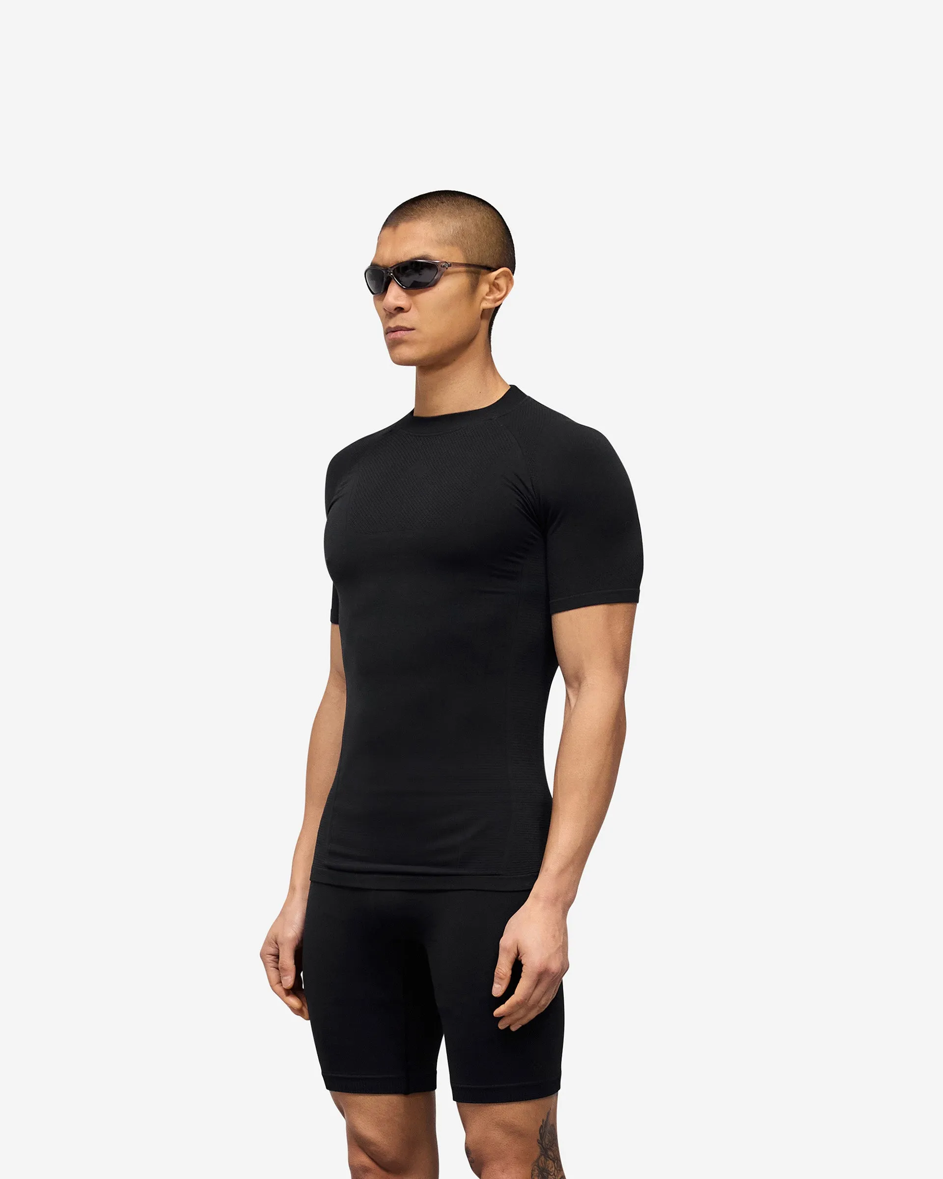 247 DNA Seamless T-Shirt - Black sold by Represent product image thumbnail 4