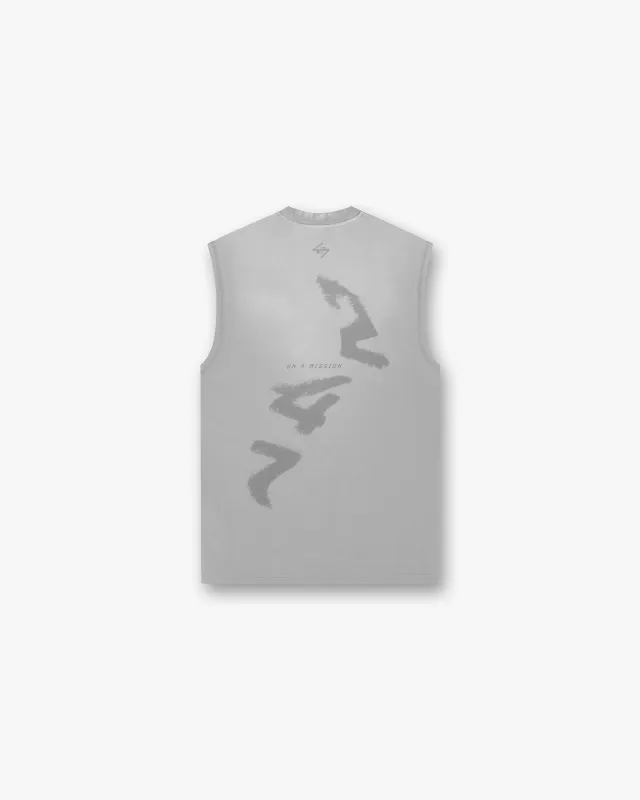 247 Motion Oversized Tank - Titanium sold by Represent