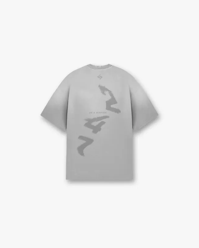 247 Motion Oversized T-Shirt - Titanium sold by Represent