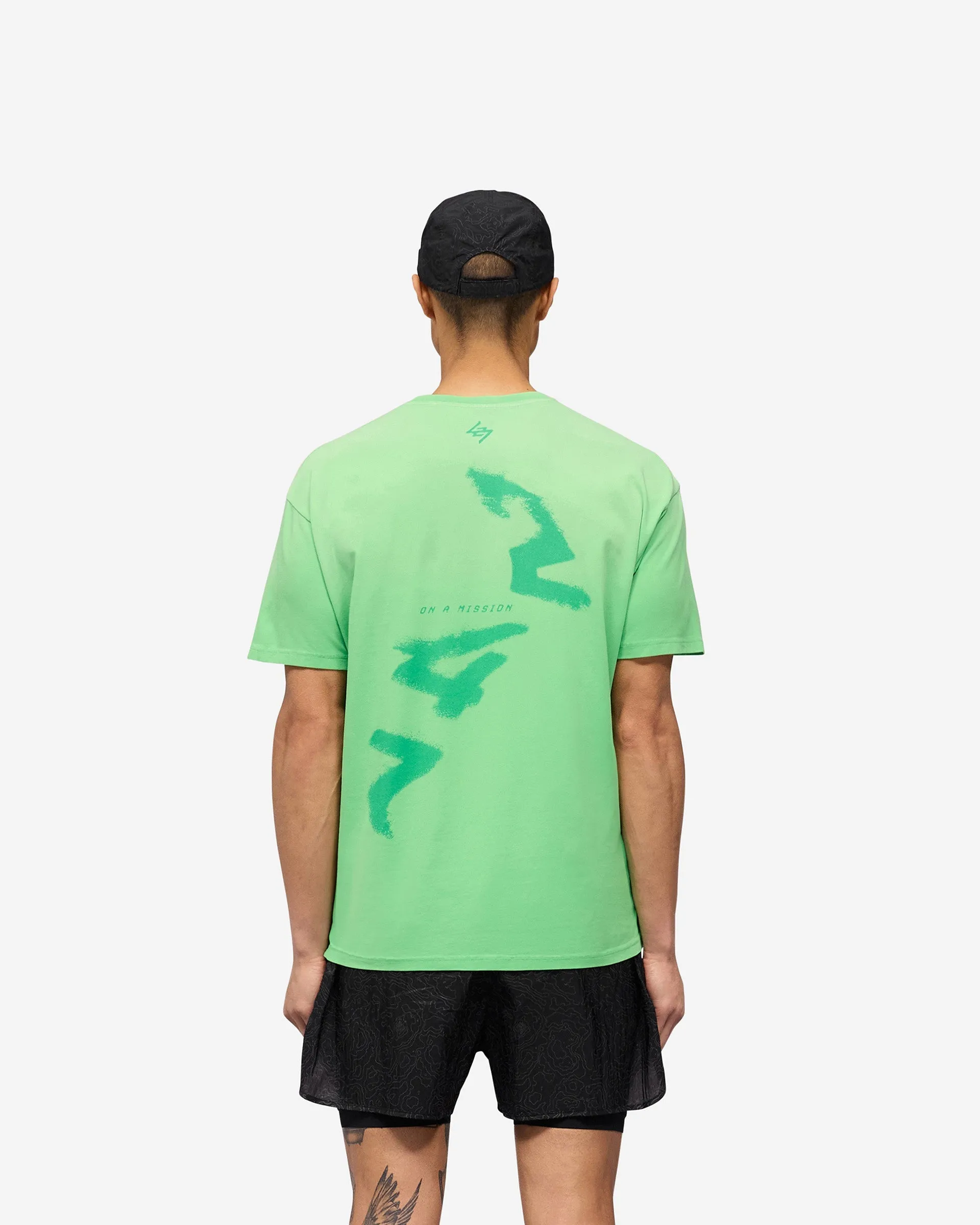 247 Motion Oversized T-Shirt - Speed Green sold by Represent product image thumbnail 5
