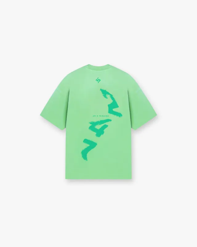 247 Motion Oversized T-Shirt - Speed Green sold by Represent