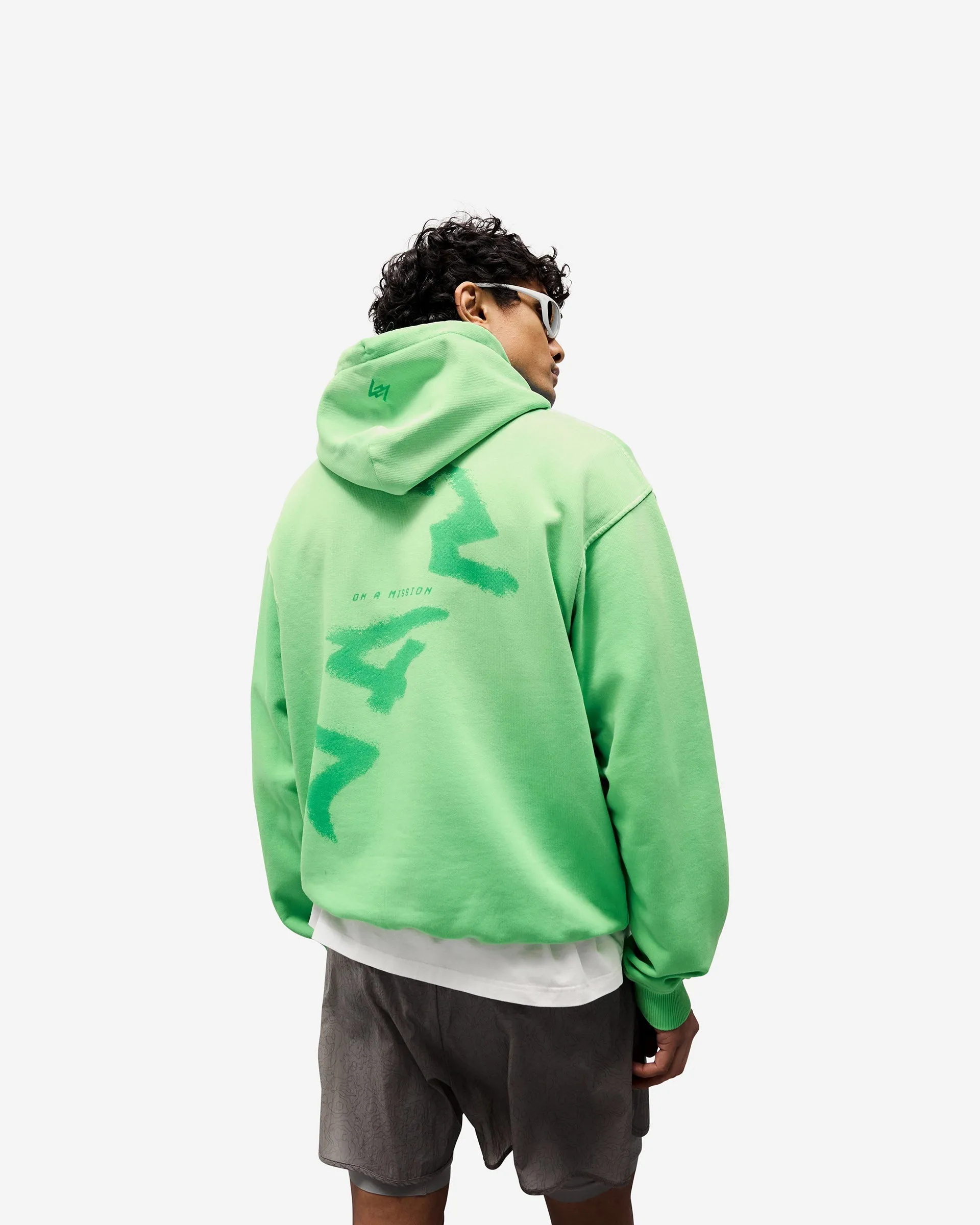 247 Motion Oversized Hoodie - Speed Green sold by Represent product image thumbnail 5