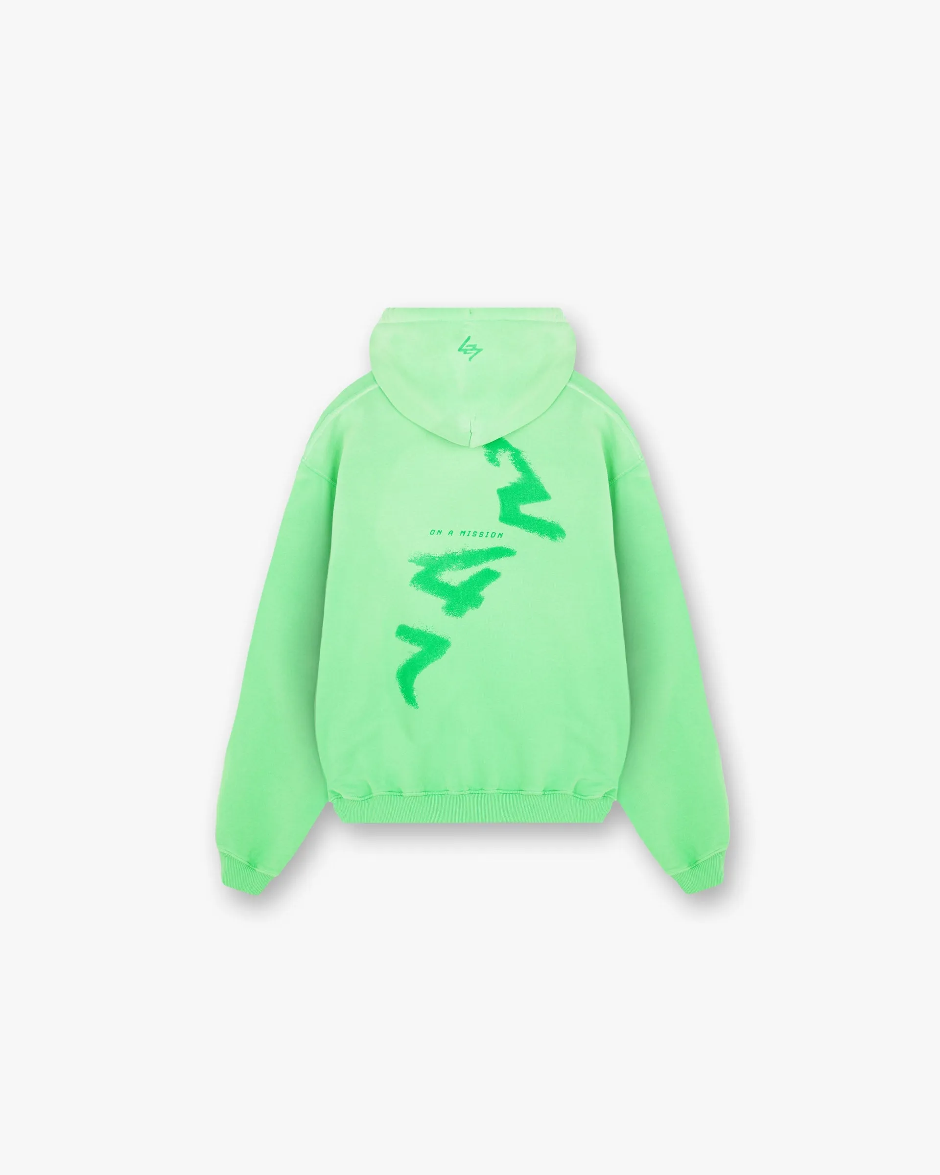 247 Motion Oversized Hoodie - Speed Green sold by Represent product image thumbnail 2