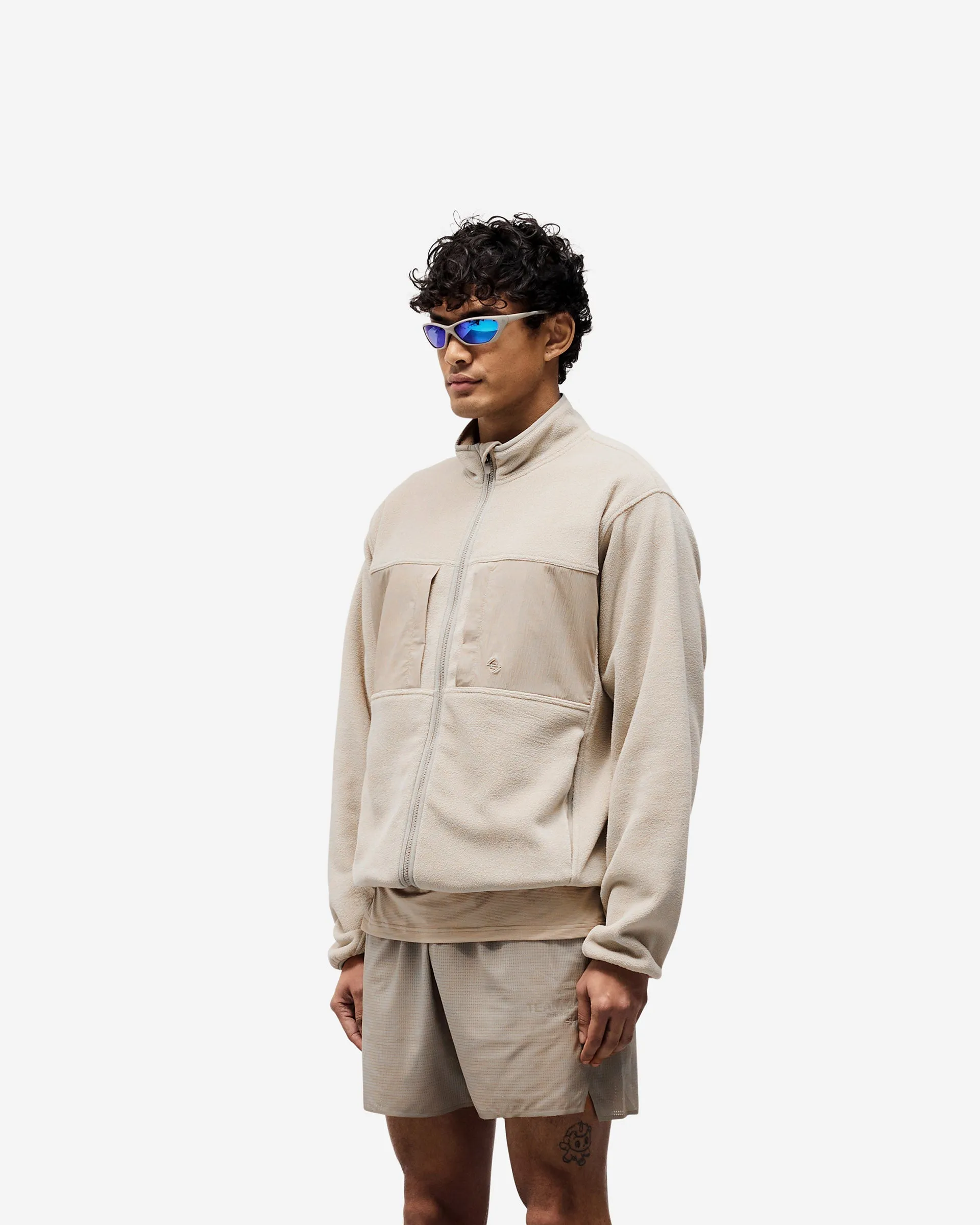 247 Polar Panelled Fleece - Pebble sold by Represent product image thumbnail 4