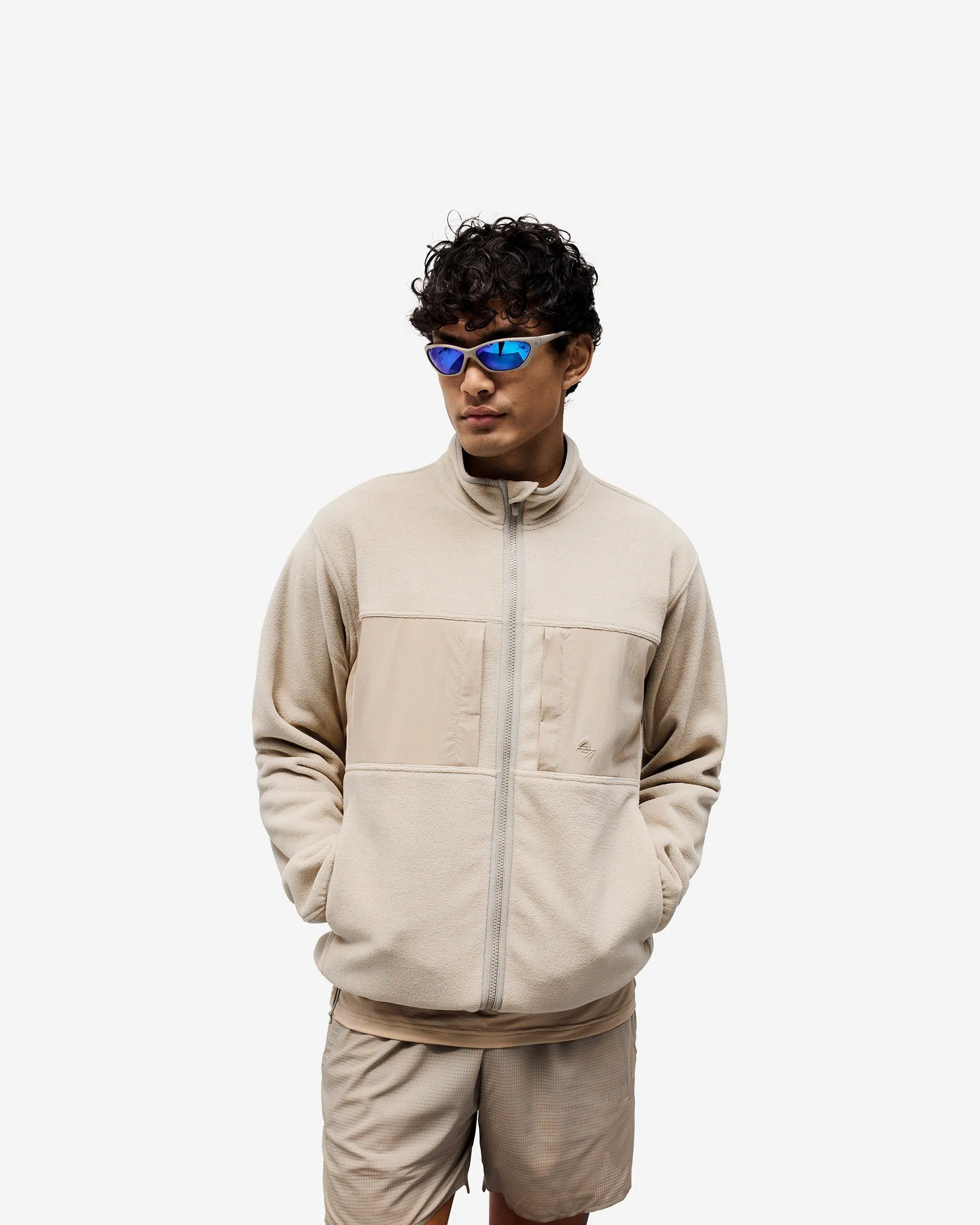 247 Polar Panelled Fleece - Pebble sold by Represent product image thumbnail 5