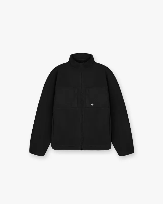 247 Polar Panelled Fleece - Black sold by Represent