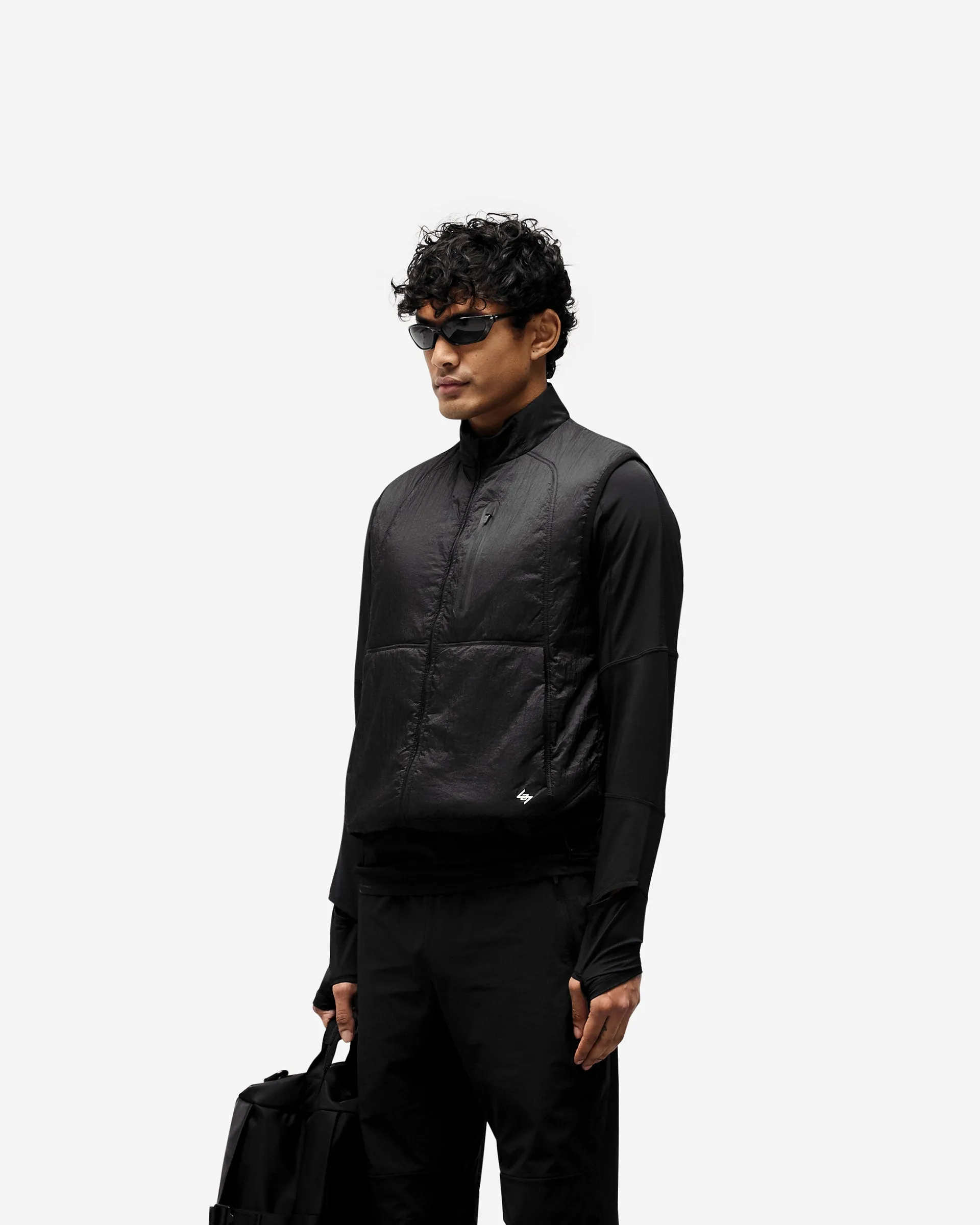 247 Run Gilet - Black sold by Represent product image thumbnail 4