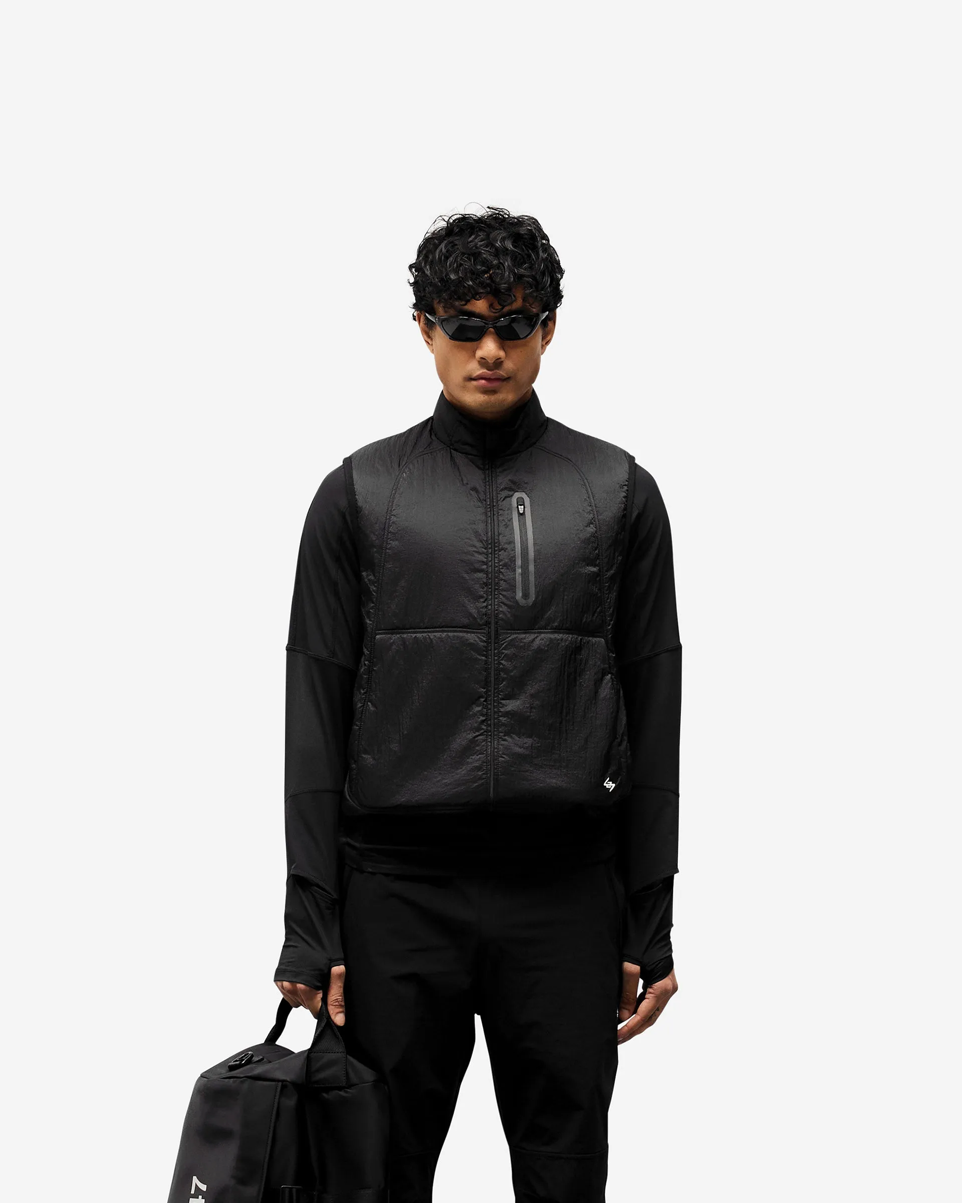 247 Run Gilet - Black sold by Represent product image thumbnail 3