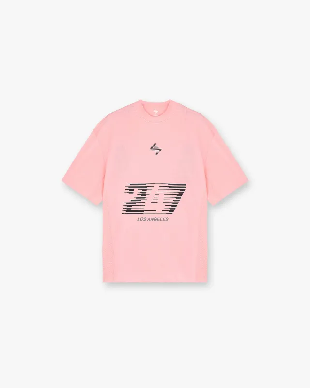 247 Los Angeles T-Shirt - Pink sold by Represent