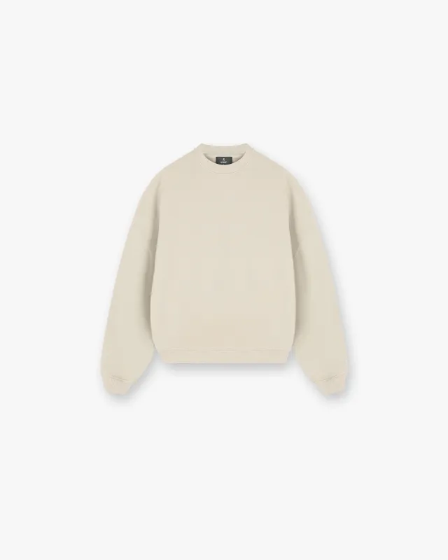 Initial V Notch Sweater - Storm sold by Represent