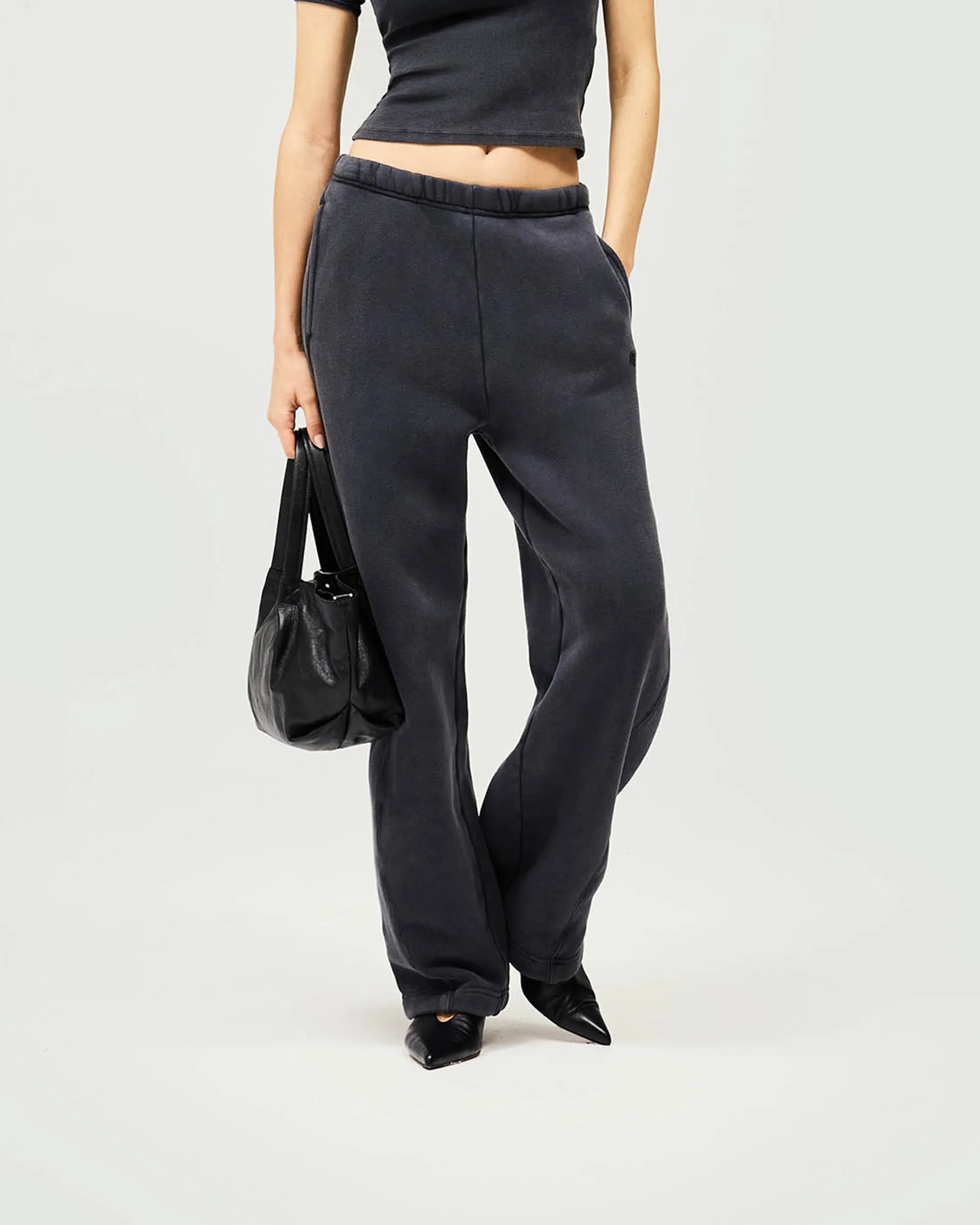 Initial Twisted Seam Jogger - Washed Black sold by Represent product image thumbnail 2