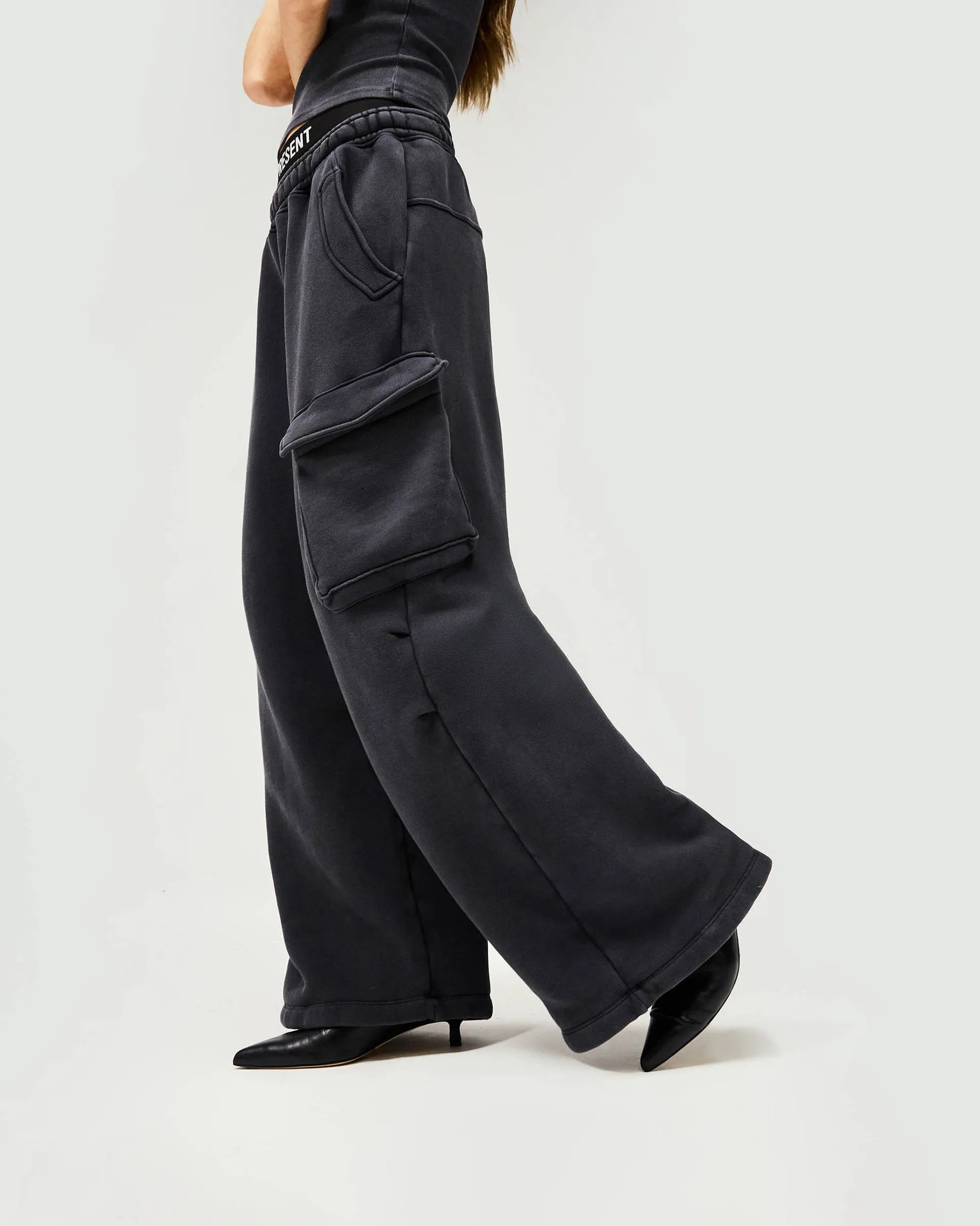 Initial Cargo Jogger - Washed Black sold by Represent product image thumbnail 2