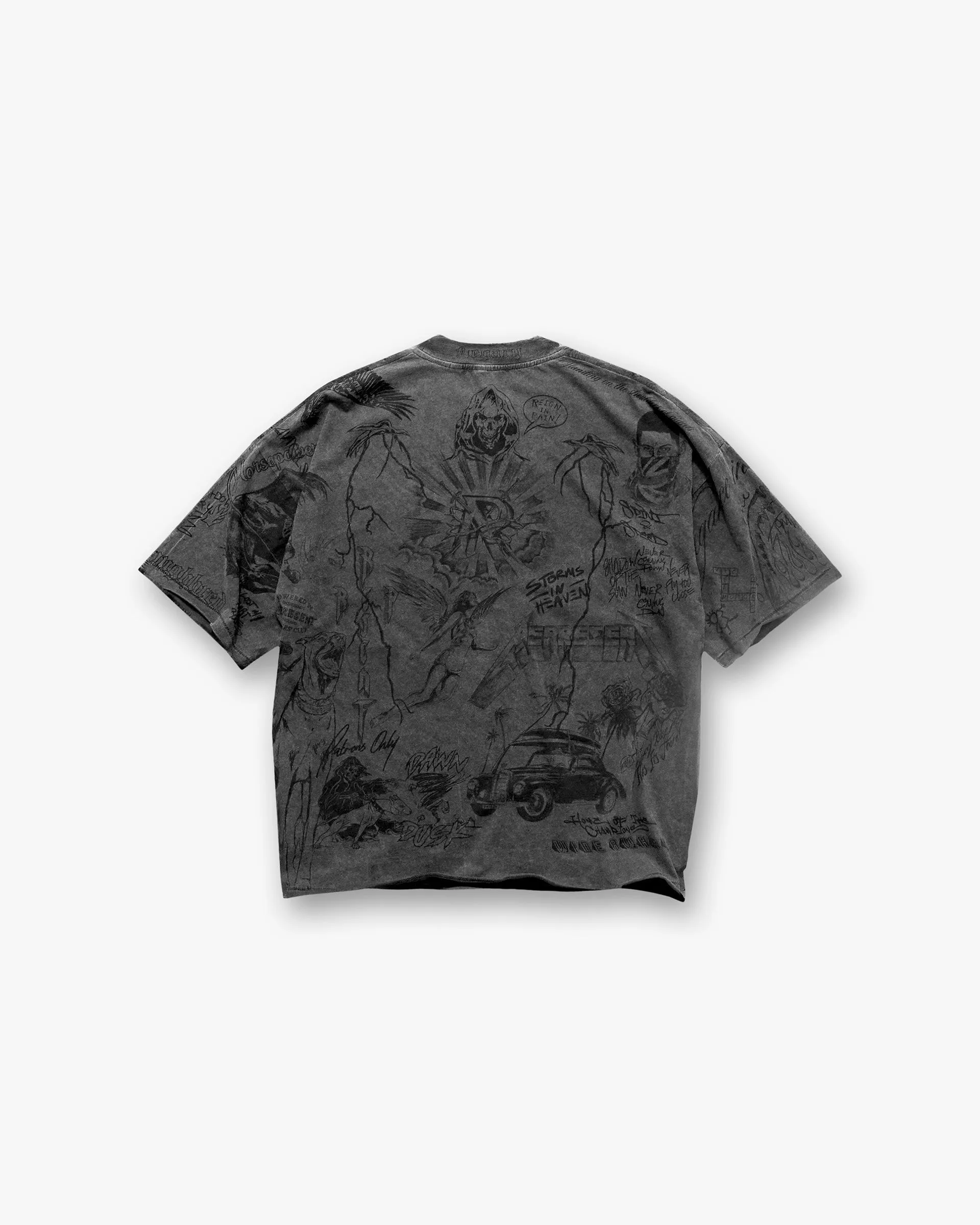 Legacy T-Shirt - Vintage Grey sold by Represent product image thumbnail 2