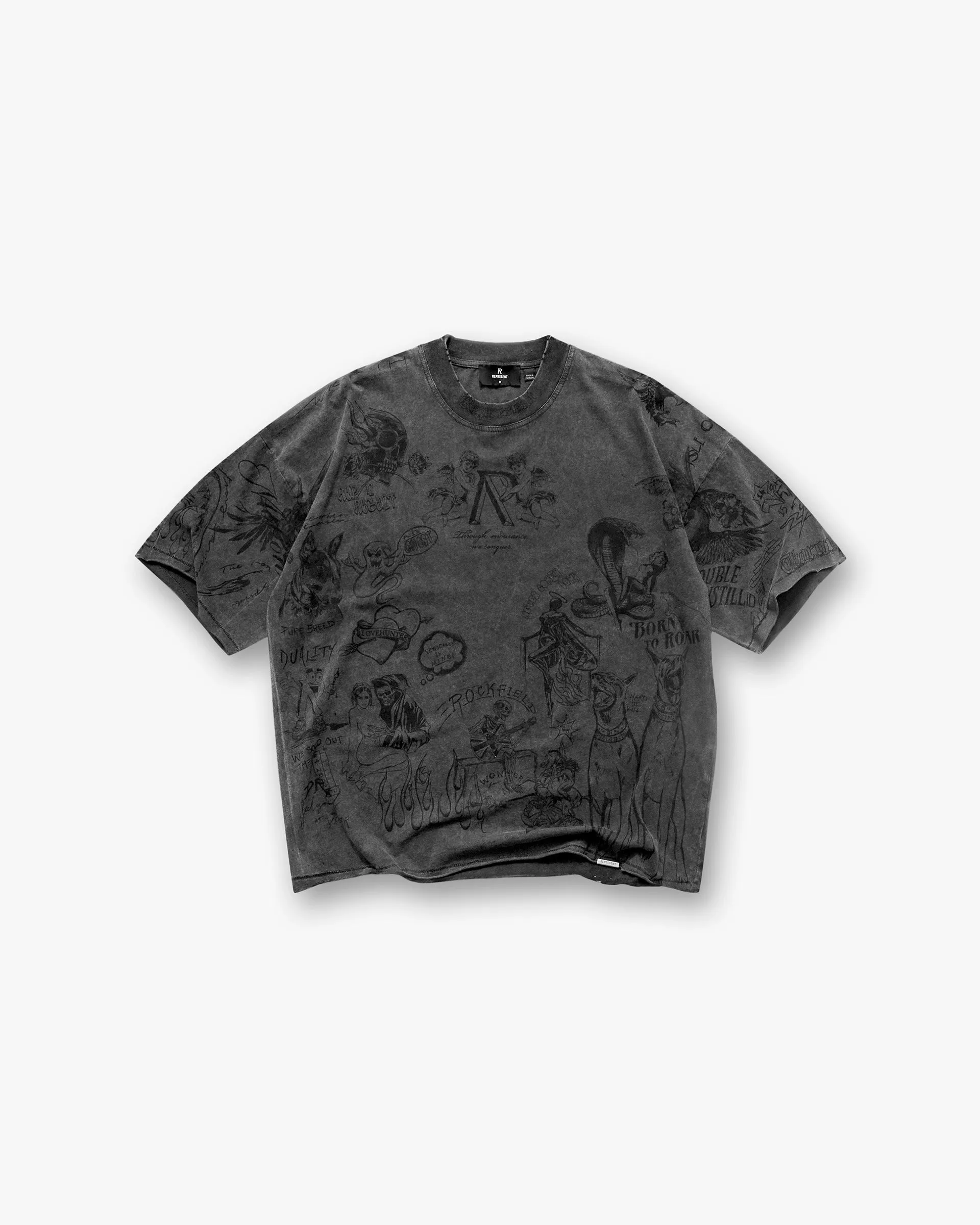 Legacy T-Shirt - Vintage Grey sold by Represent