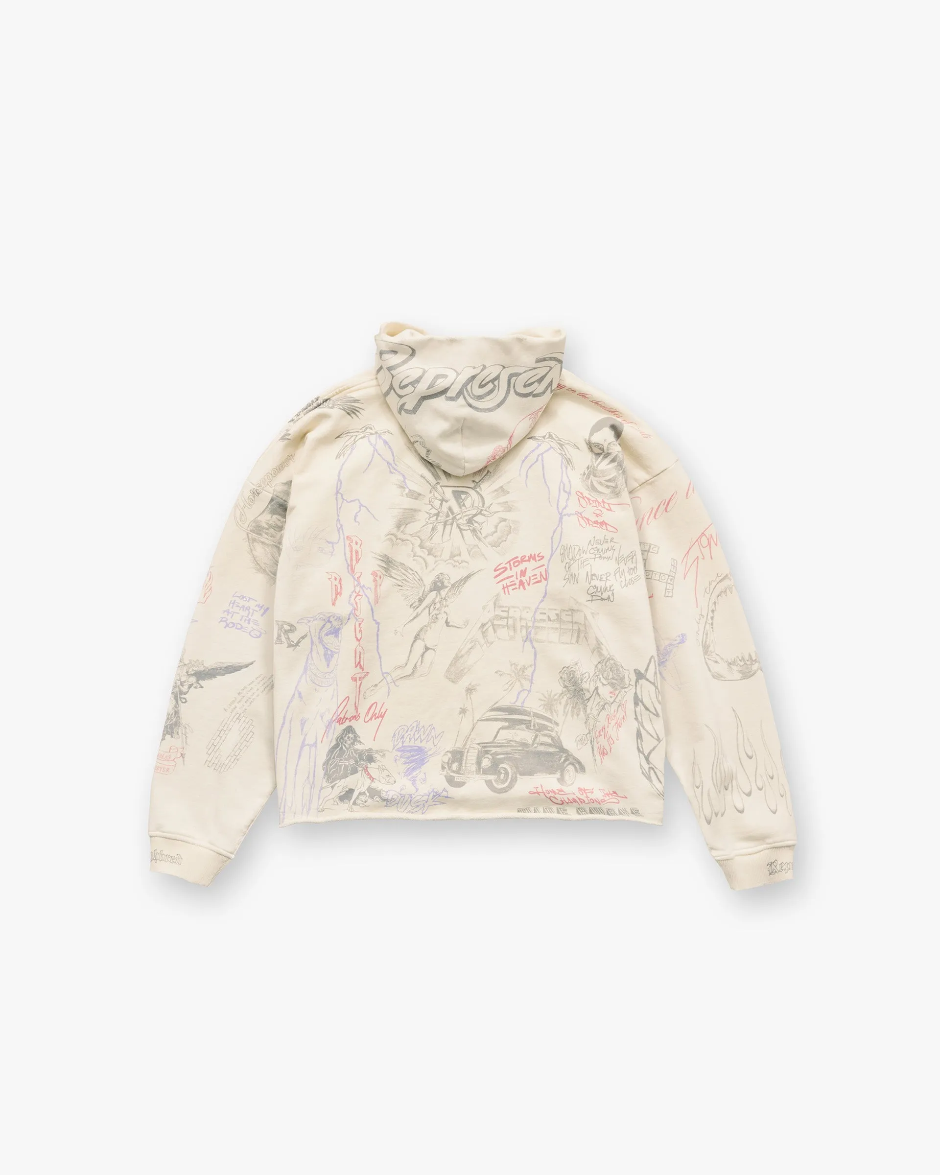 Legacy Hoodie - Buttercream sold by Represent product image thumbnail 2