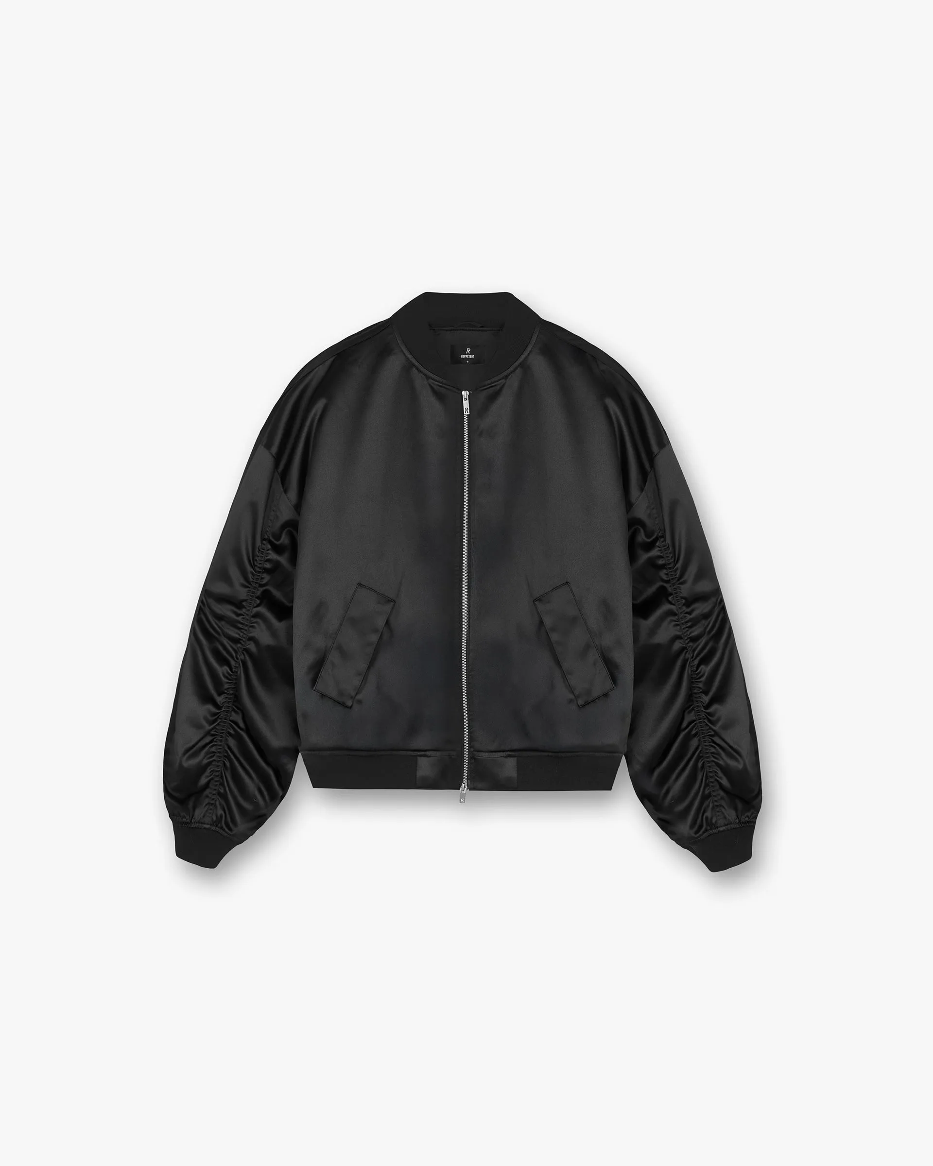 Satin Bomber - Black sold by Represent