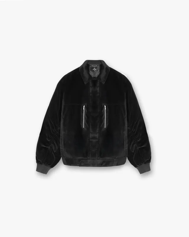 Bordeaux Brushed Jacket - Black sold by Represent
