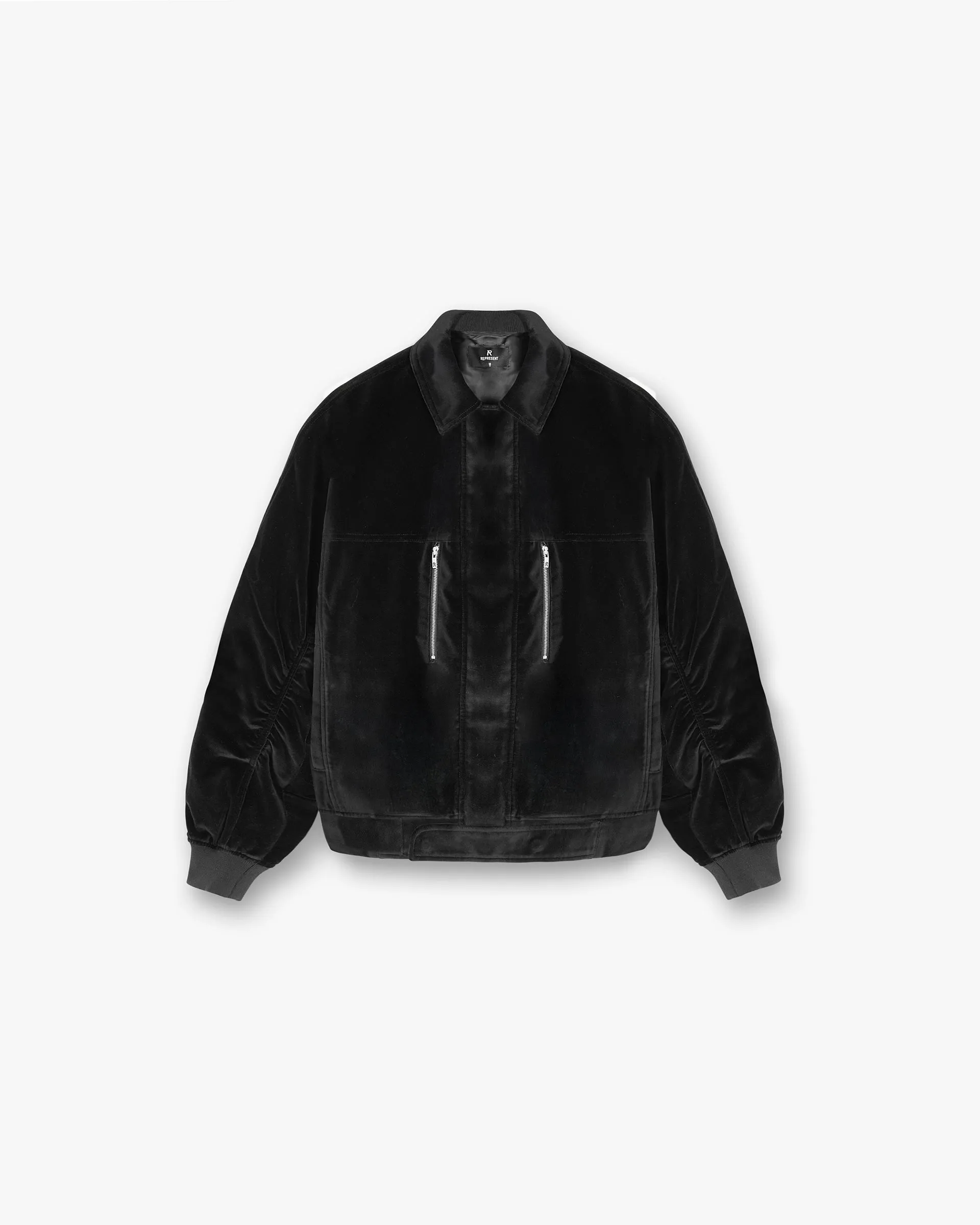 Bordeaux Brushed Jacket - Black sold by Represent