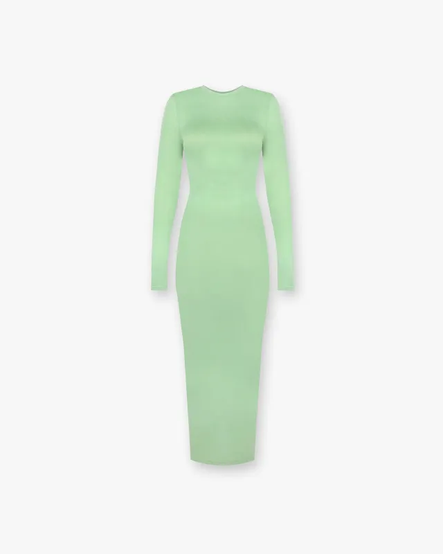 Shadow Midi Dress - Forest Shade sold by Represent