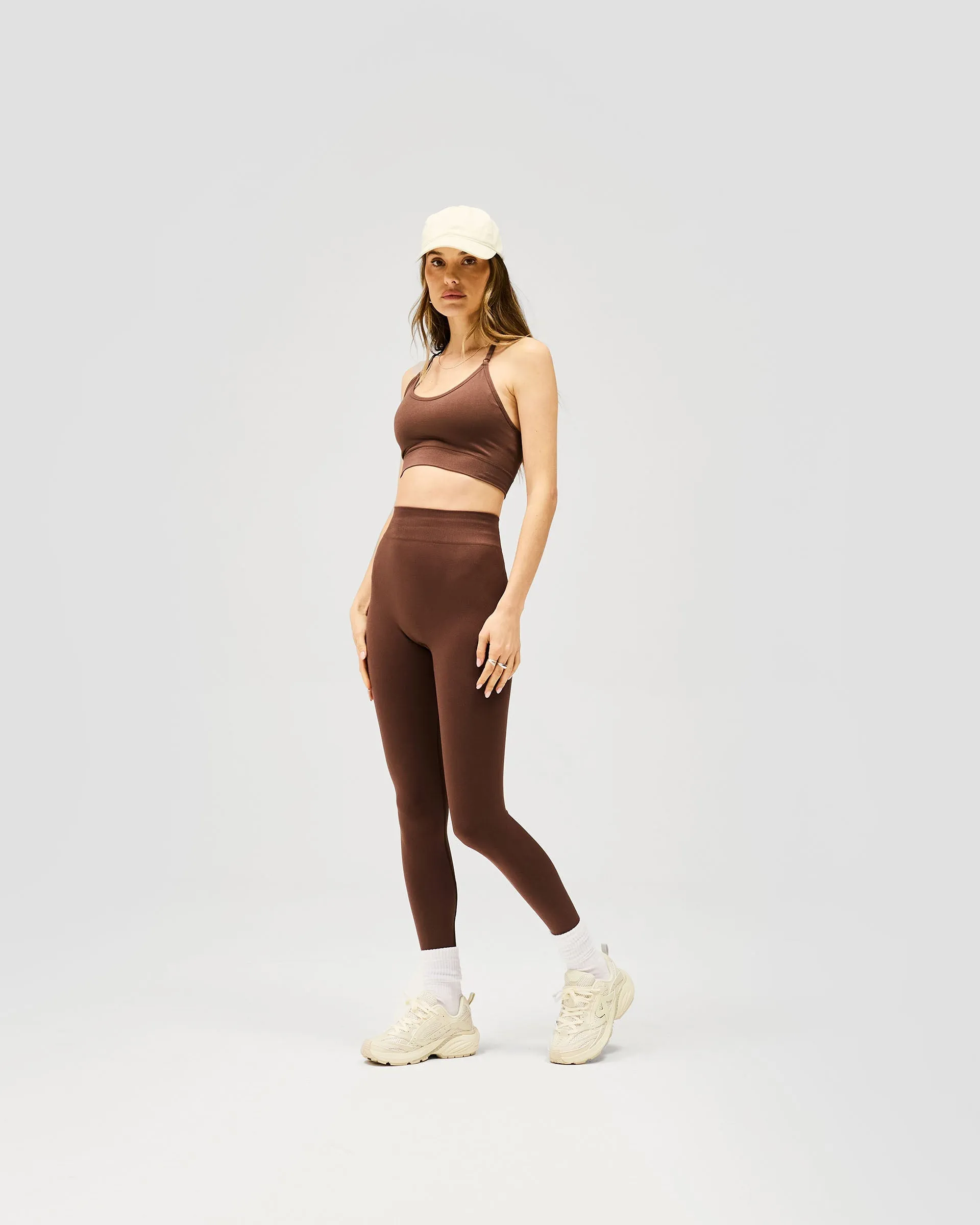Owners Club Seamless Low Impact Bra - Mocha sold by Represent product image thumbnail 5